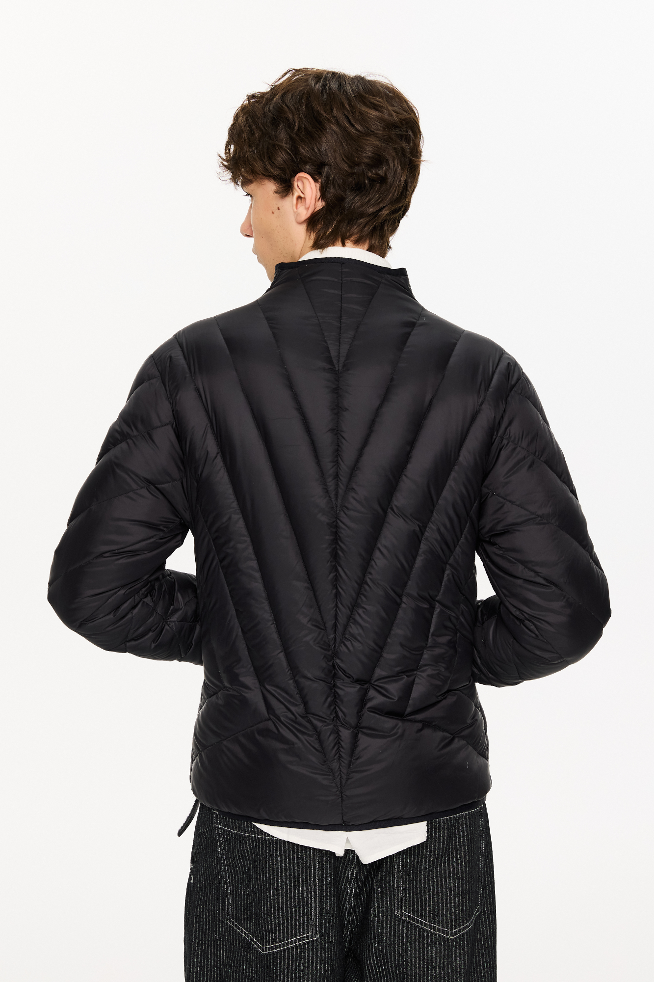 KREATE Quilted Rib Stand-Collar Down Jacket, premium urban and streetwear designers apparel on PROJECTISR.com, KREATE