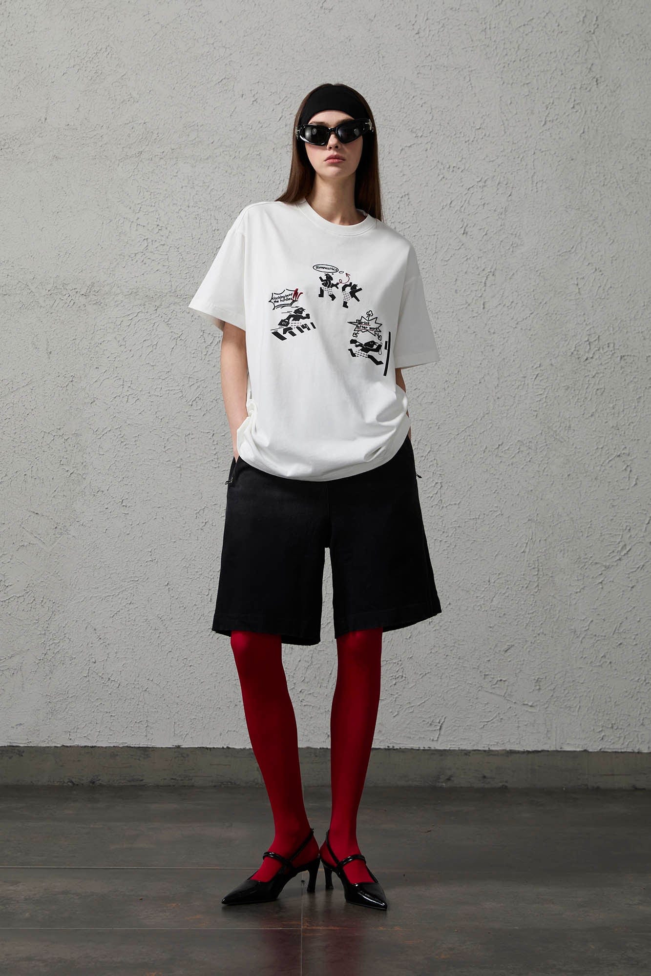 ORGANIC EMOTION Birdman Doodle Graphic T-Shirt