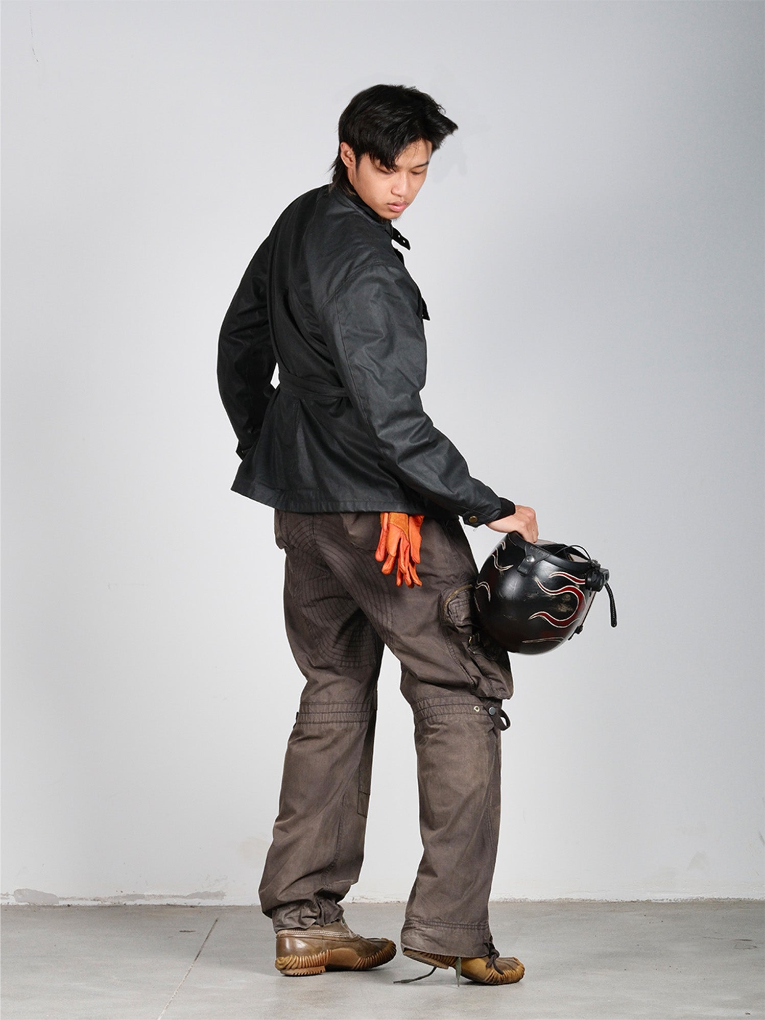 NEIGBORL Multi-Pocket Paratrooper Cargo Pants, premium urban and streetwear designers apparel on PROJECTISR.com, NEIGBORL
