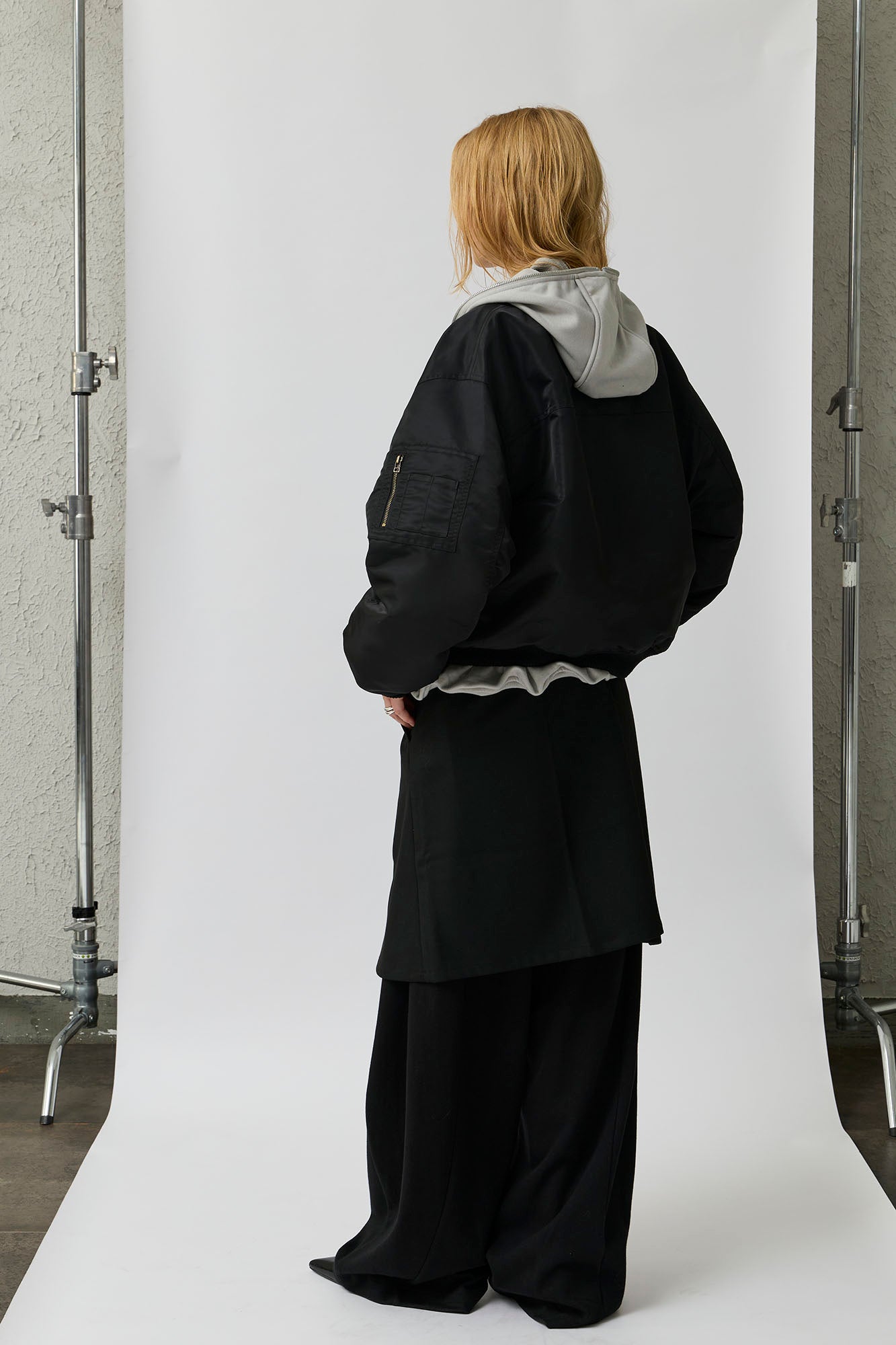 ORGANIC EMOTION Water-Repellent MA-1 Bomber Jacket