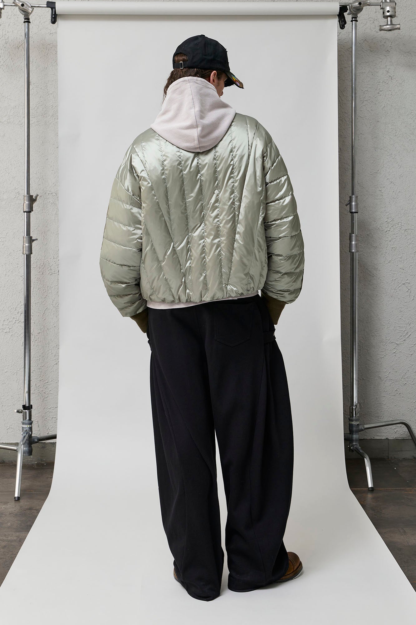 ORGANIC EMOTION Waterproof MA-1 Down Bomber Jacket