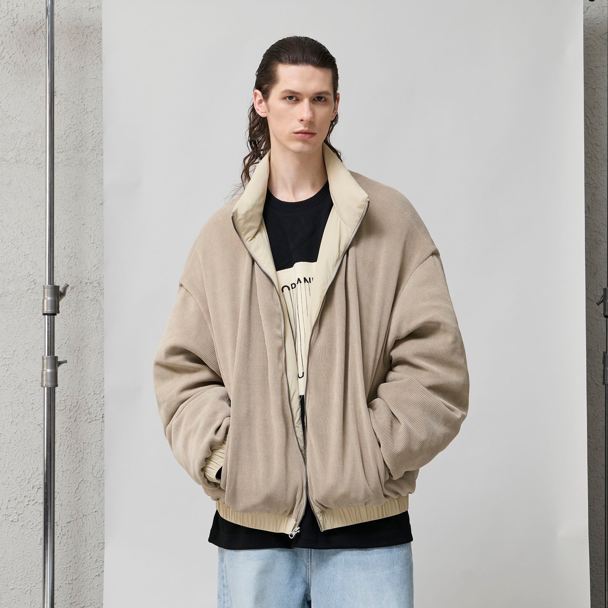 ORGANIC EMOTION Reversible Water Repellent Down Jacket