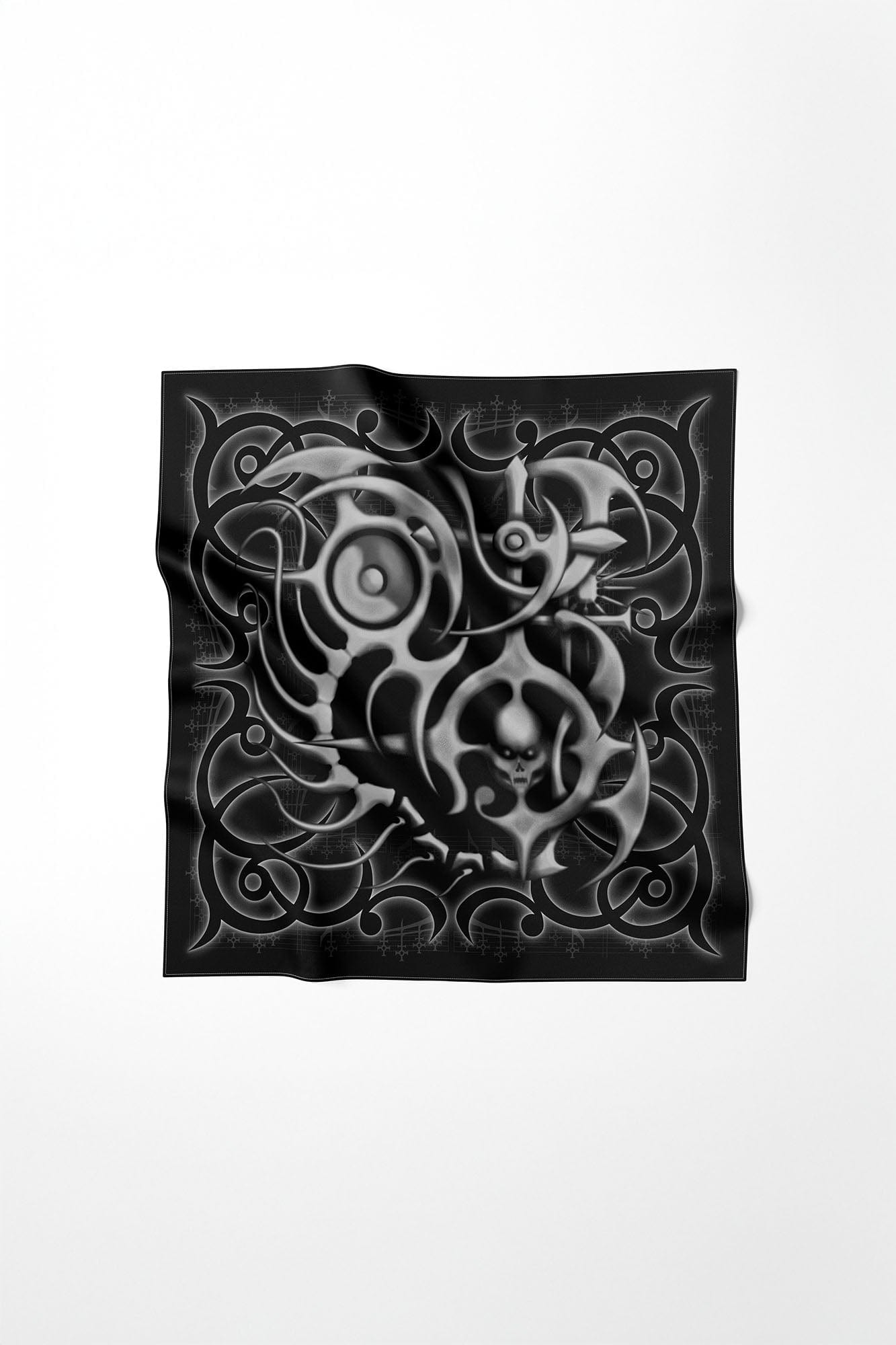DND4DES Skull Thorn Bandana, premium urban and streetwear designers apparel on PROJECTISR.com, DND4DES