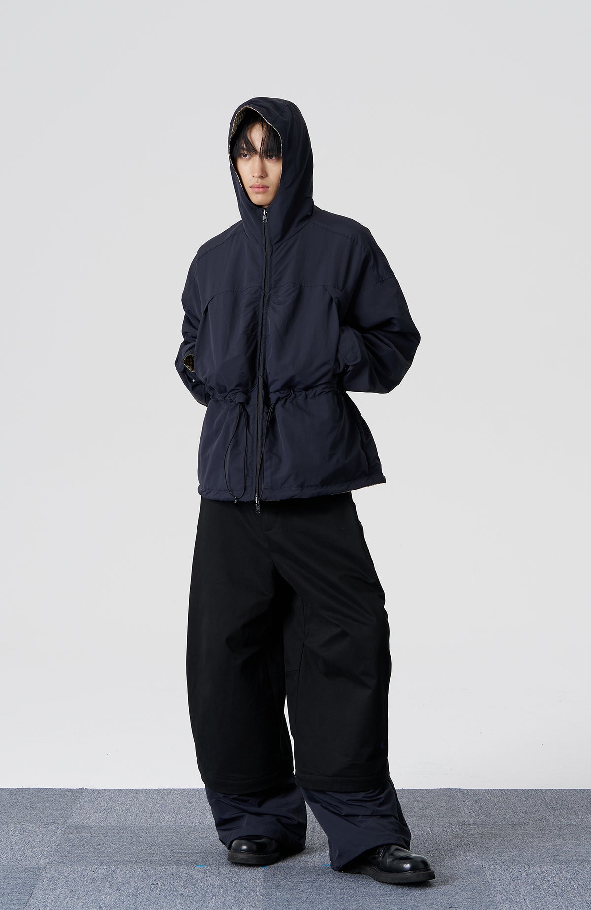 FMACM Reversible Hooded Windbreaker Jacket