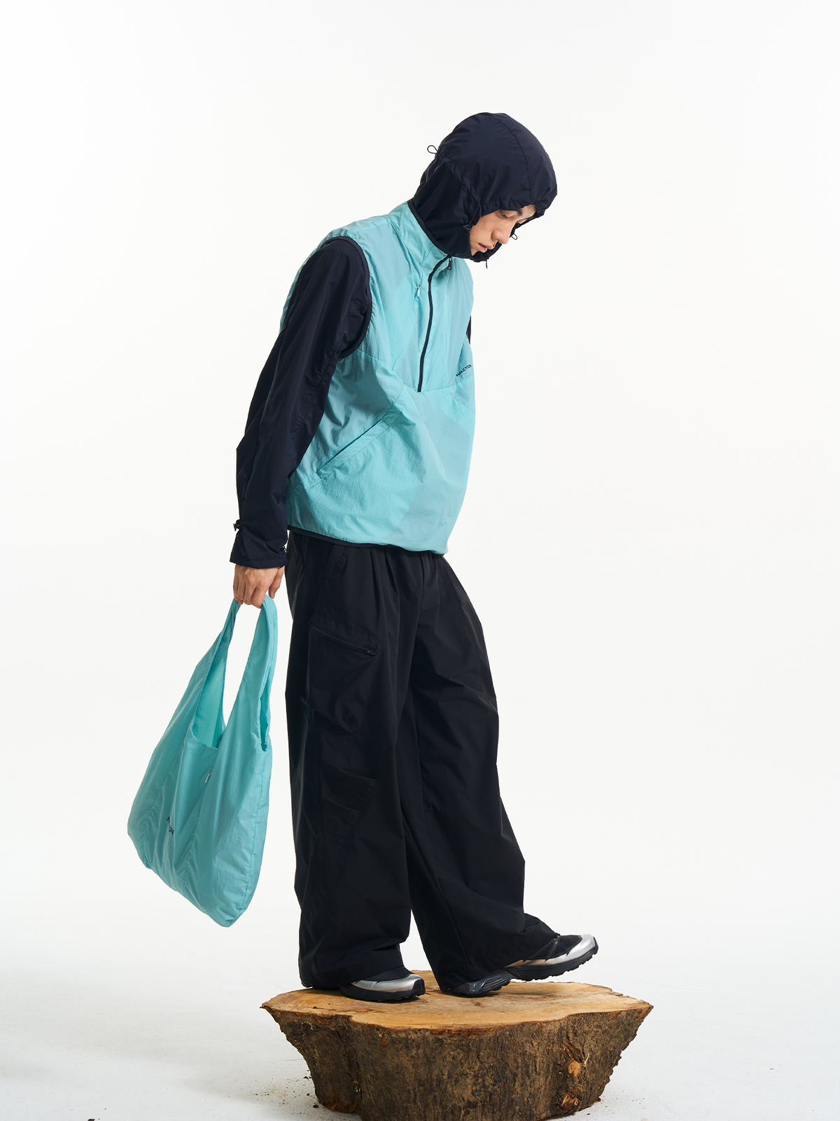 HALCYON Reversible Half-Zip Athletic Vest