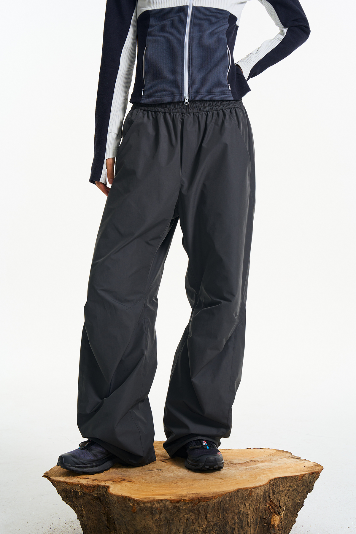 HALCYON Crinkled Insulated Parachute Pants