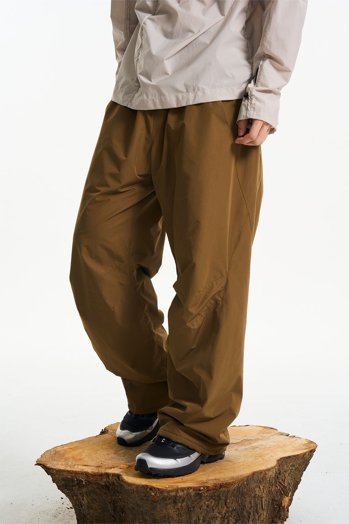 HALCYON Crinkled Insulated Parachute Pants