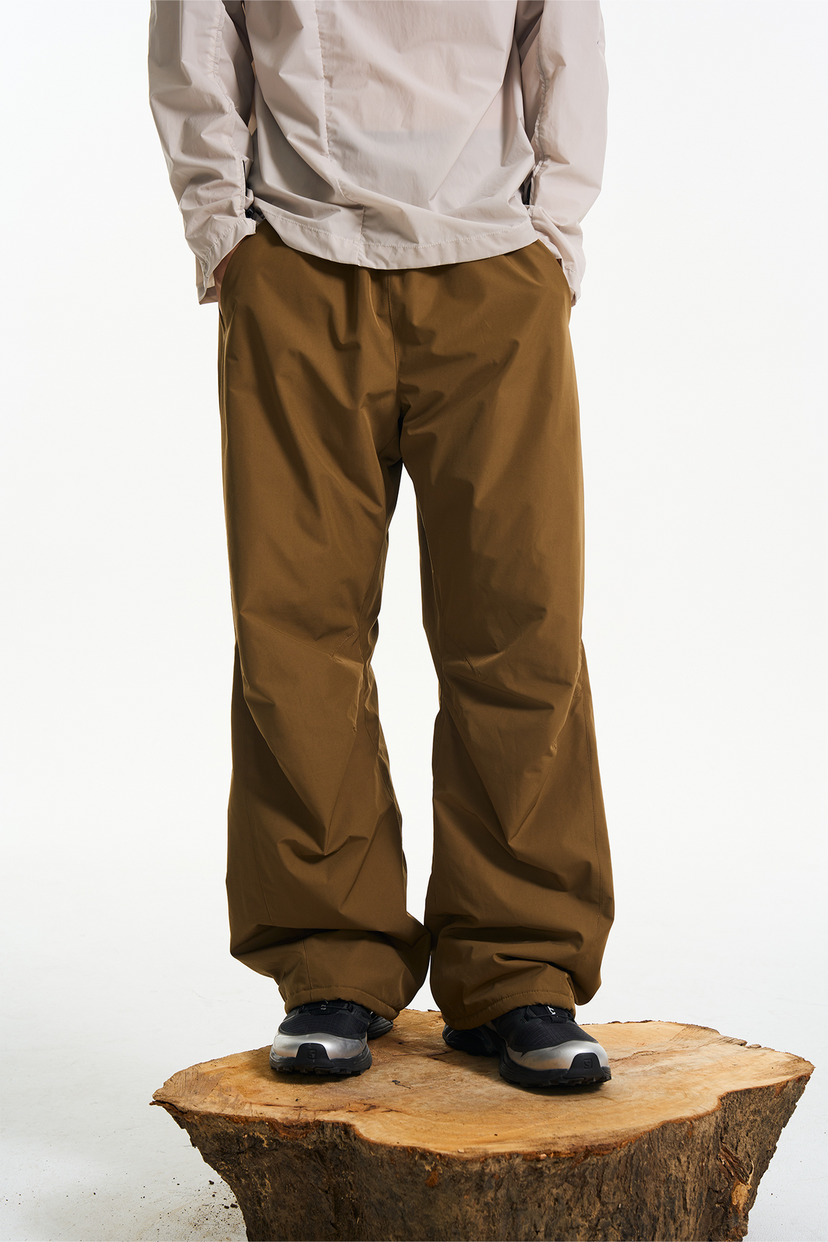 HALCYON Crinkled Insulated Parachute Pants