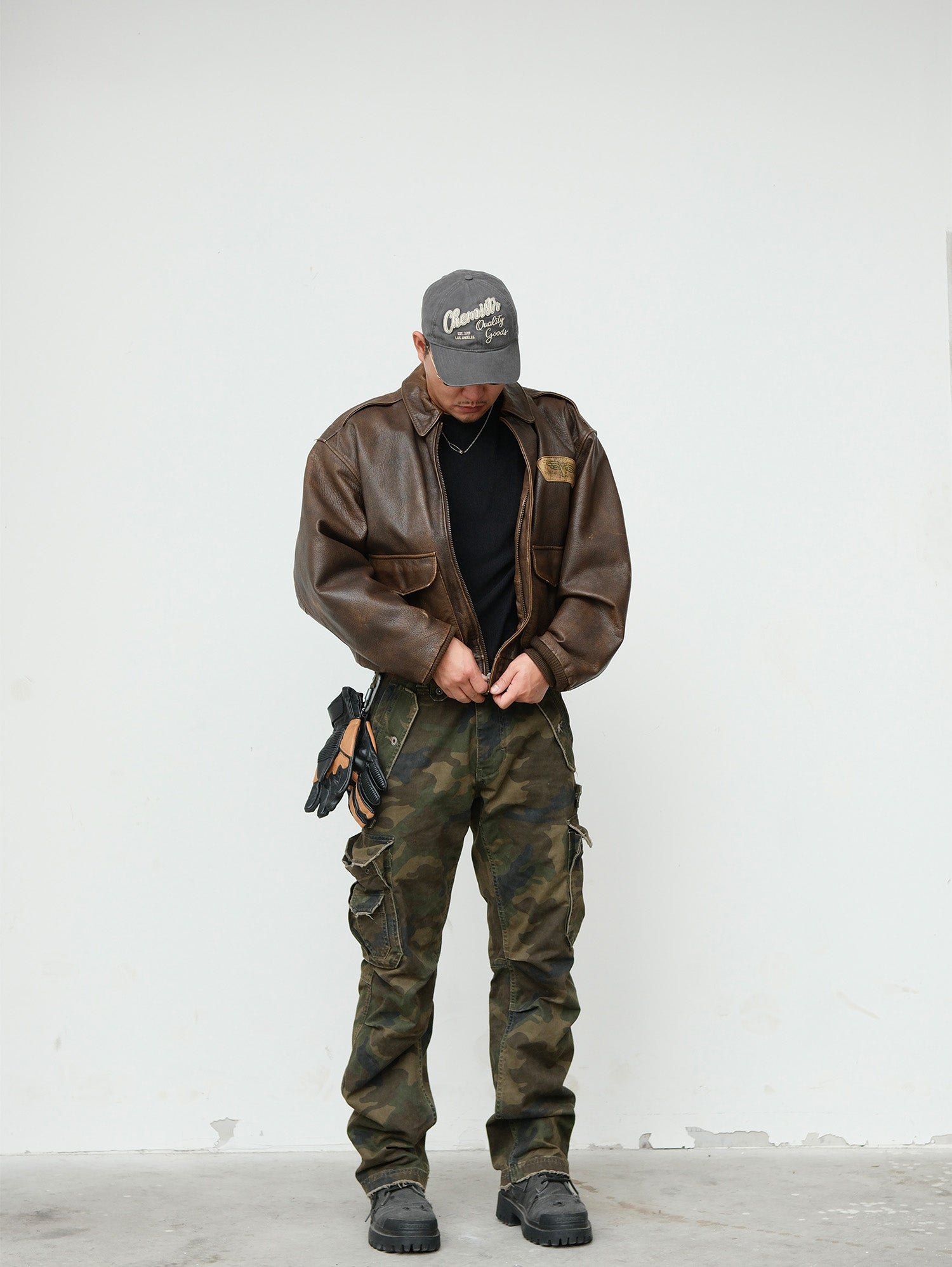 NEIGBORL Retro Multi-Pocket Camo Cargo Pants, premium urban and streetwear designers apparel on PROJECTISR.com, NEIGBORL