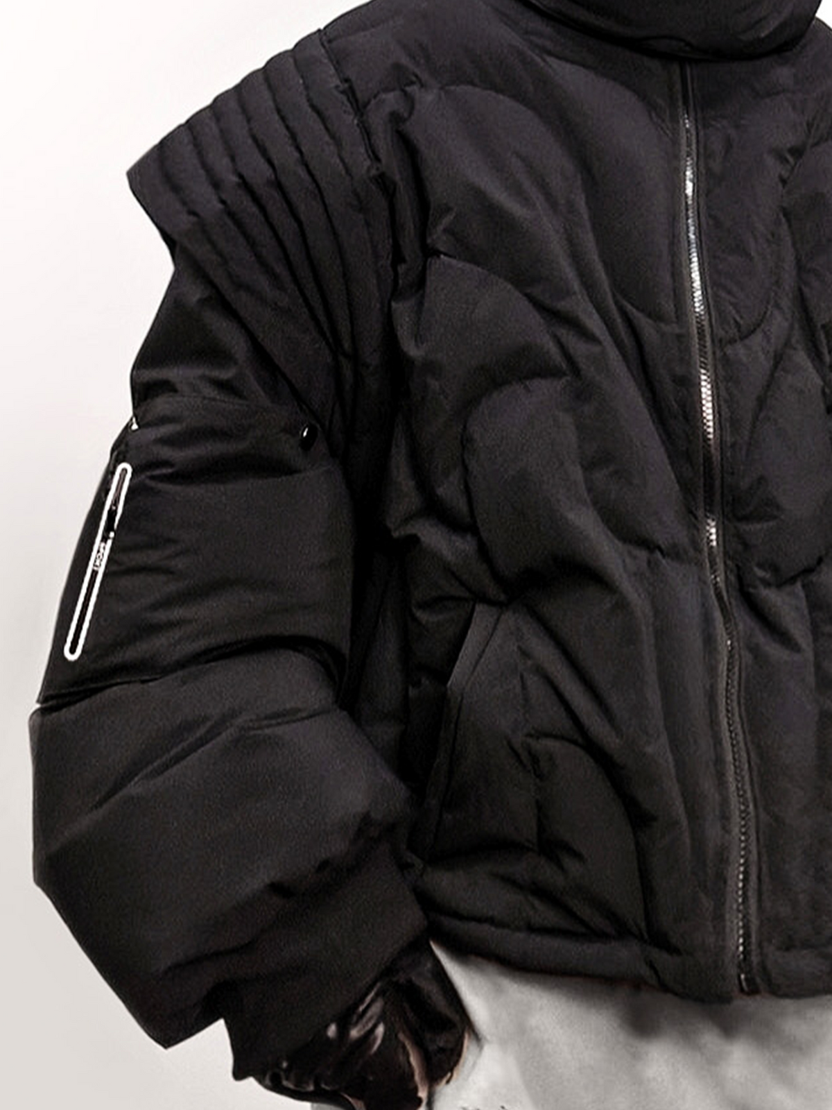 UUCSCC Retro Utility Layered Puffer Jacket