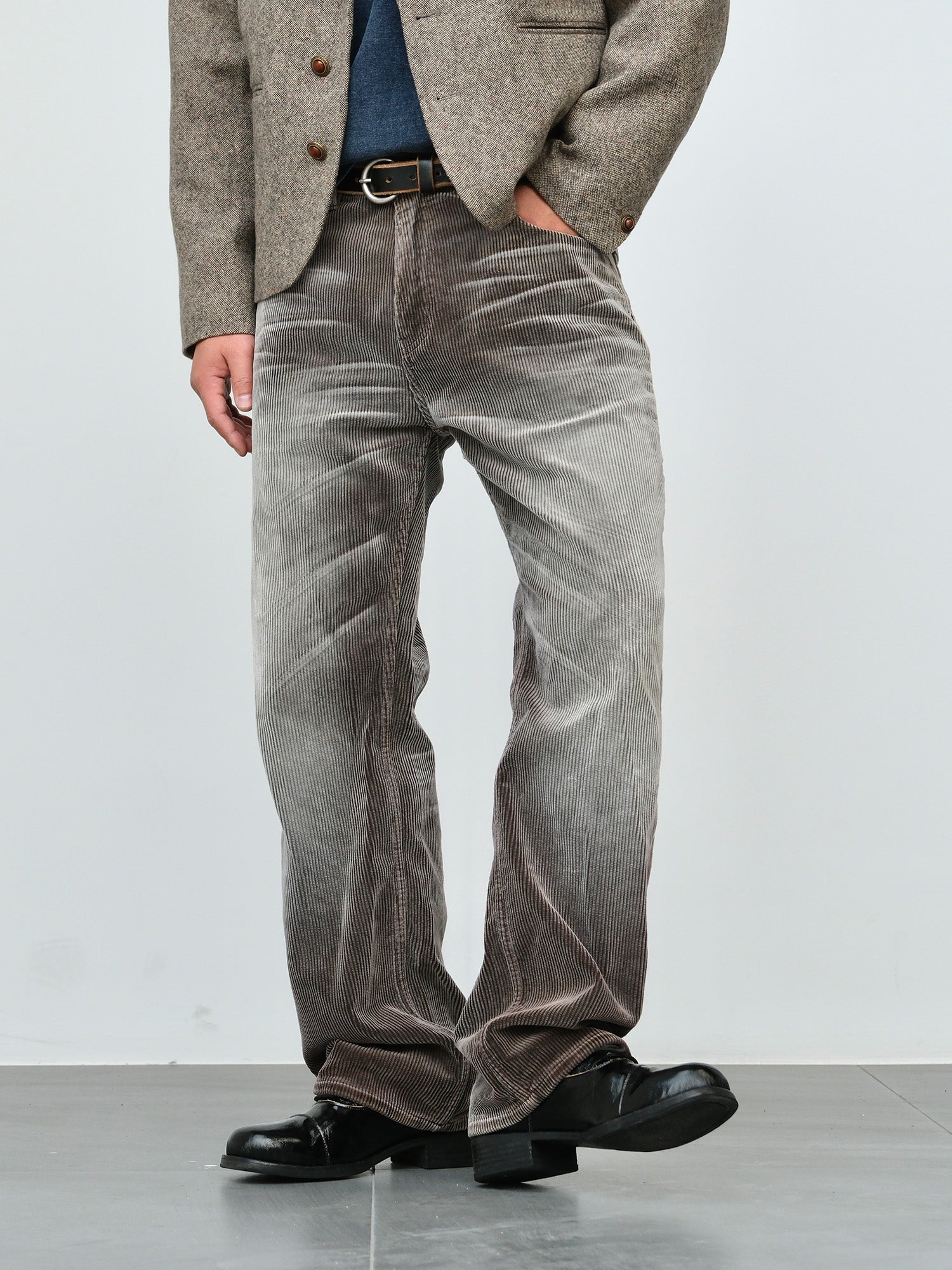 NEIGBORL Washed Corduroy Pants, premium urban and streetwear designers apparel on PROJECTISR.com, NEIGBORL