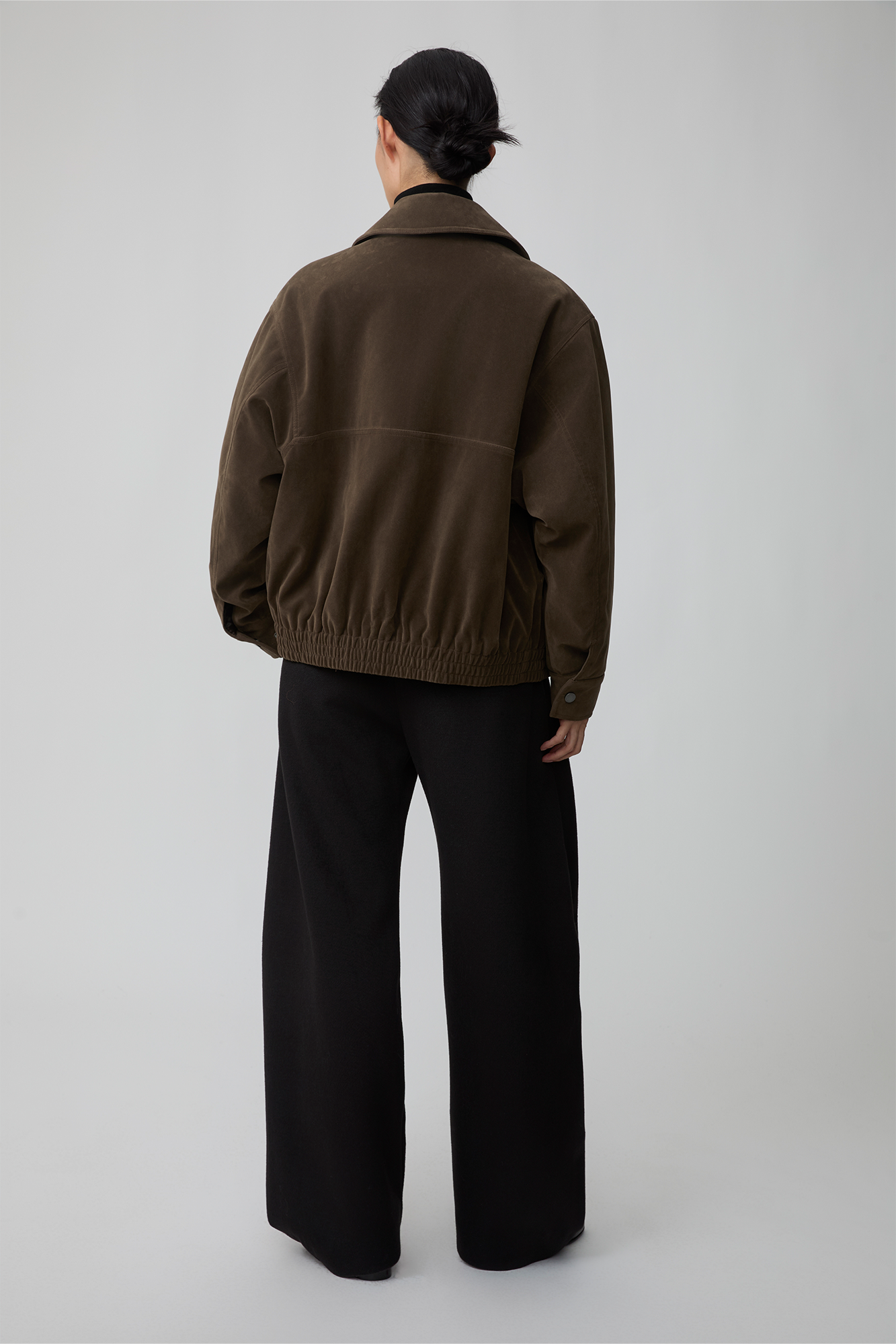 OPICLOTH Essential Wool-Blend Barrel Pants, premium urban and streetwear designers apparel on PROJECTISR.com, OPICLOTH