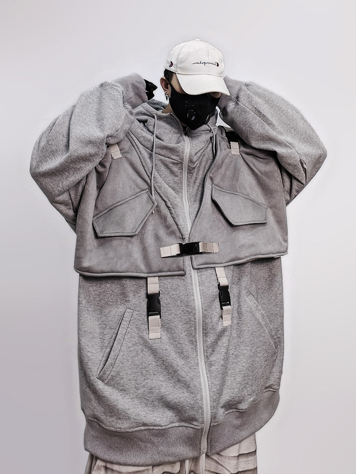UUCSCC Utility Oversized Hooded Jacket