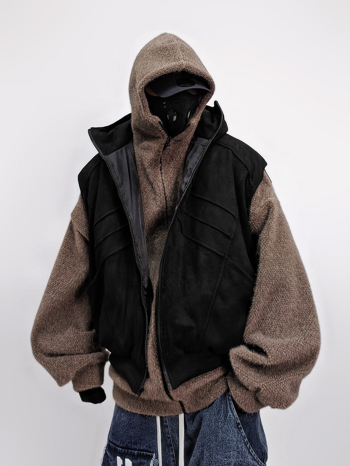 UUCSCC Retro Utility Puffer Vest & Hooded Jacket Set