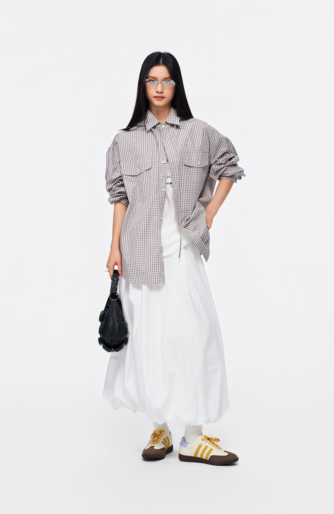 OVERLAPS Stripe Detachable-Hood Shirt, premium urban and streetwear designers apparel on PROJECTISR.com, OVERLAPS