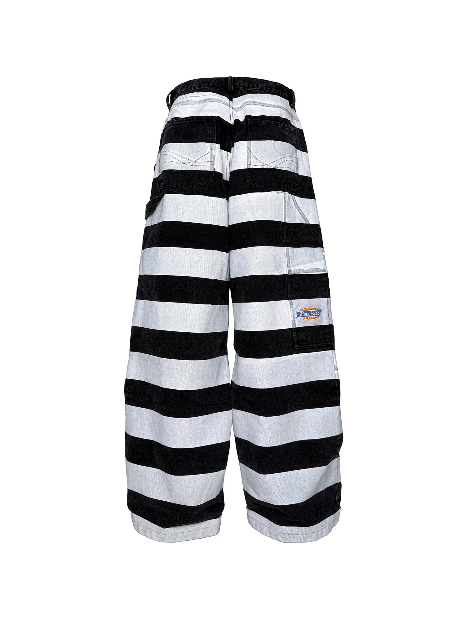 PCCVISION Striped Straight-Leg Pants, premium urban and streetwear designers apparel on PROJECTISR.com, PCCVISION