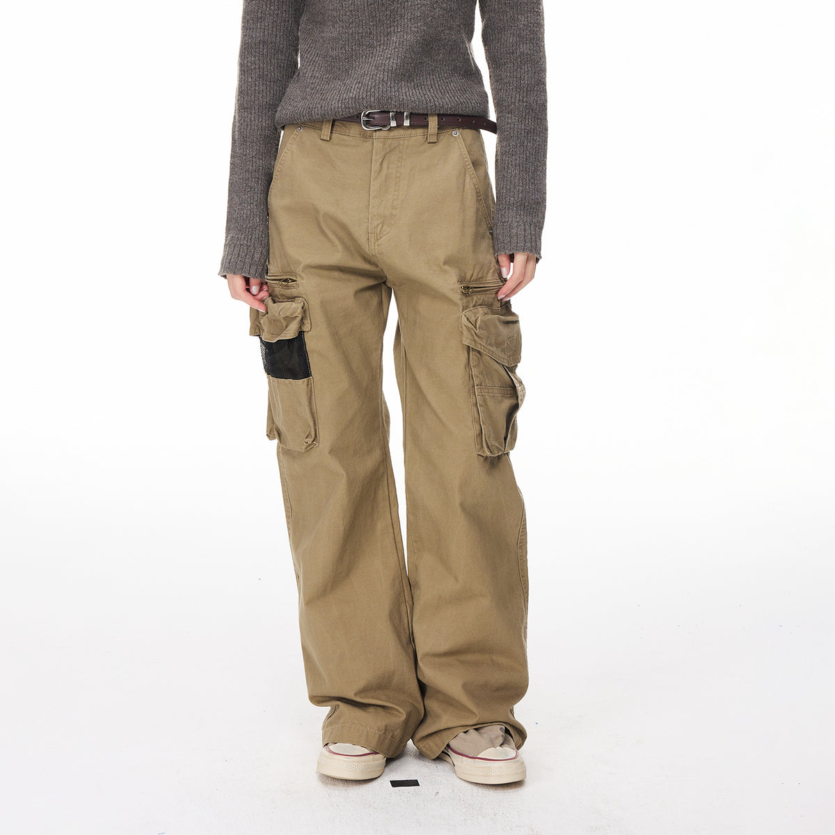 BOTANICA Washed Multi-Pocket Cargo Jeans