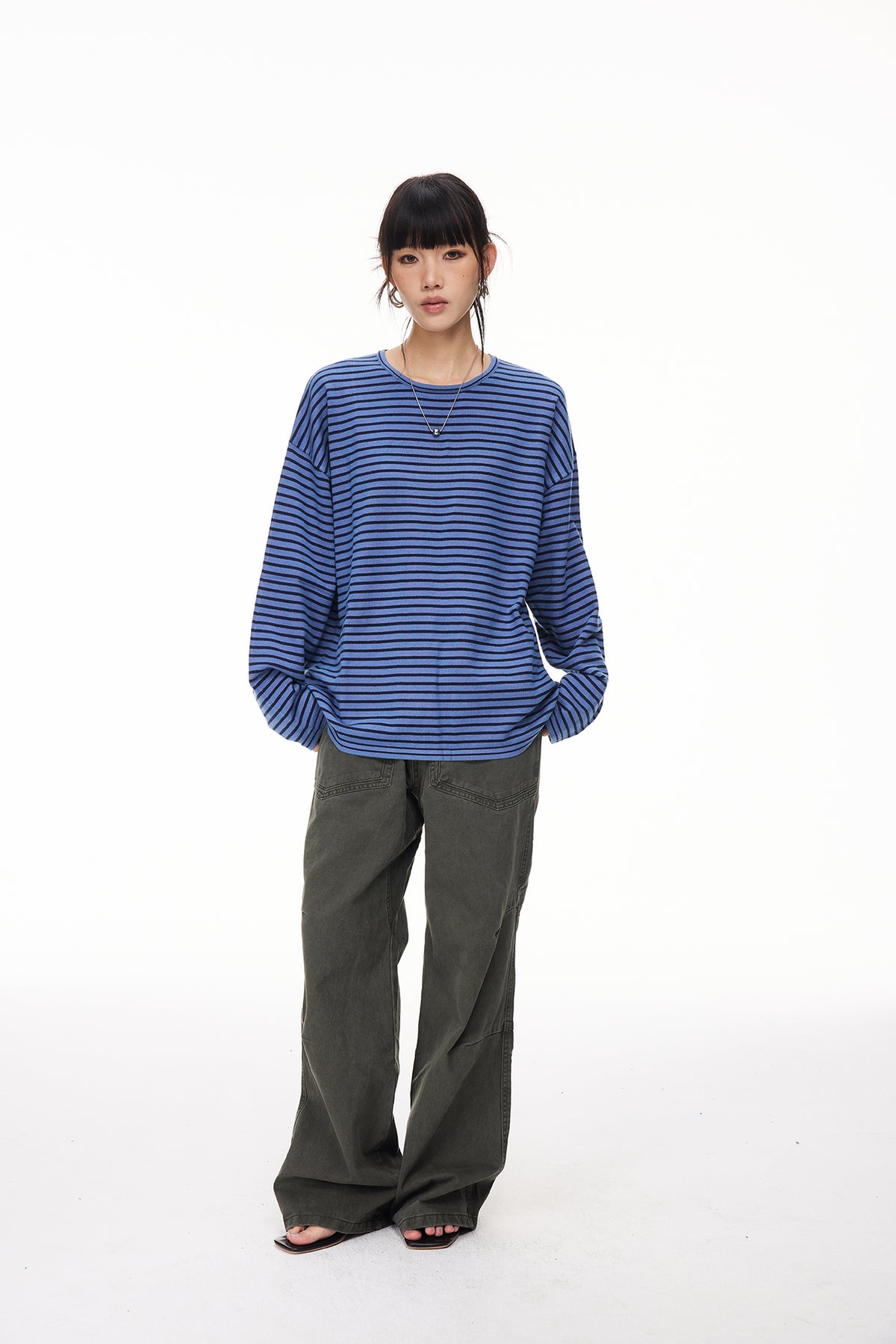 BOTANICA Retro Wide-Leg Multi-Pocket Cargo Jeans