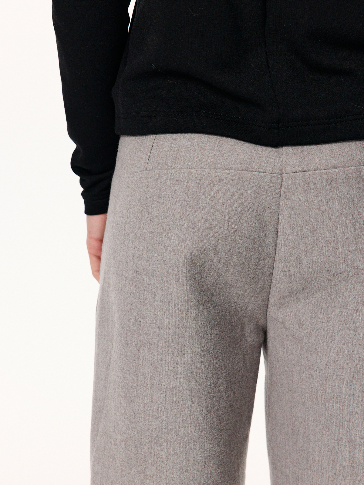 KREATE Linear Splice Flared Trousers