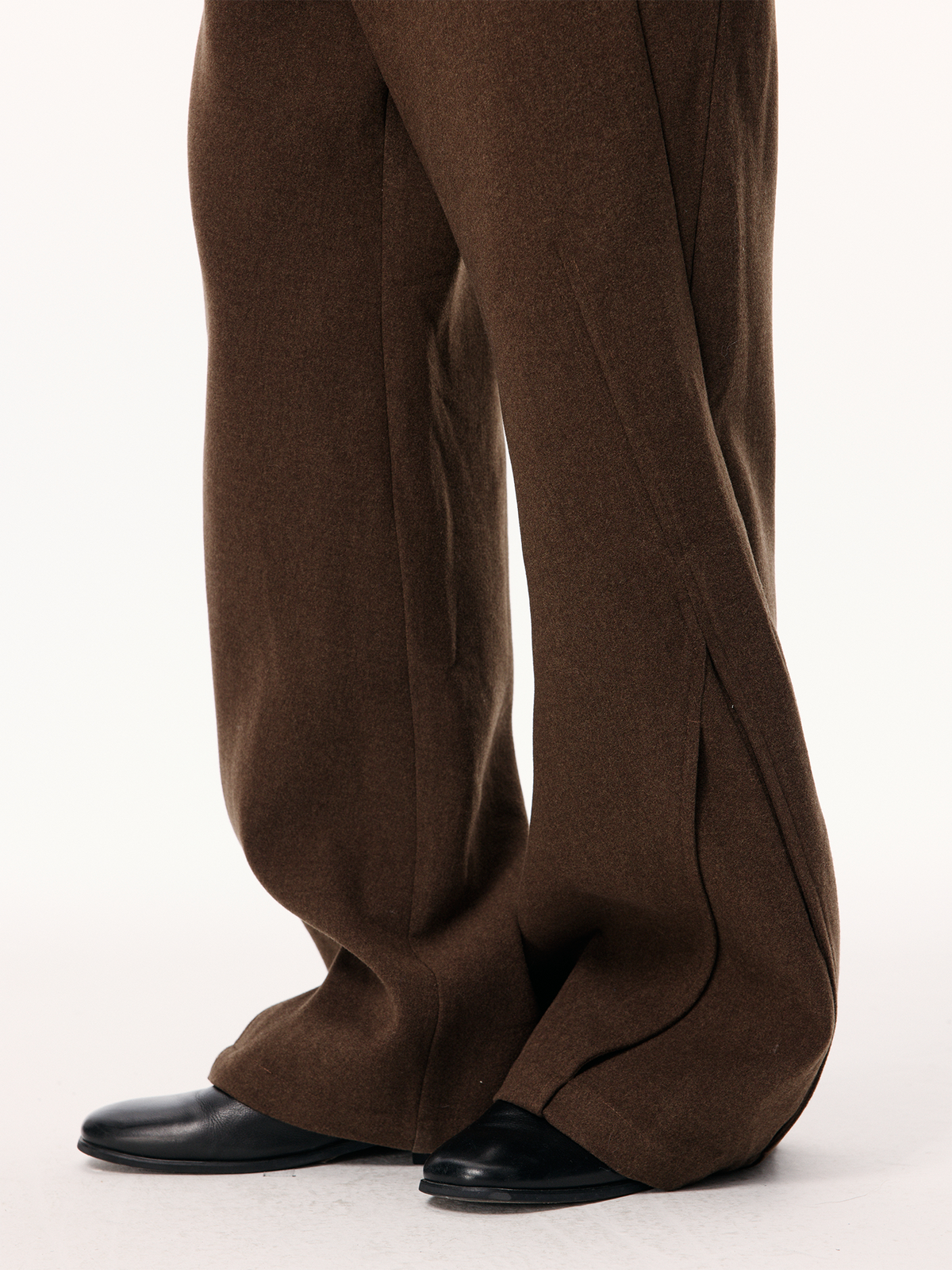 KREATE Linear Splice Flared Trousers