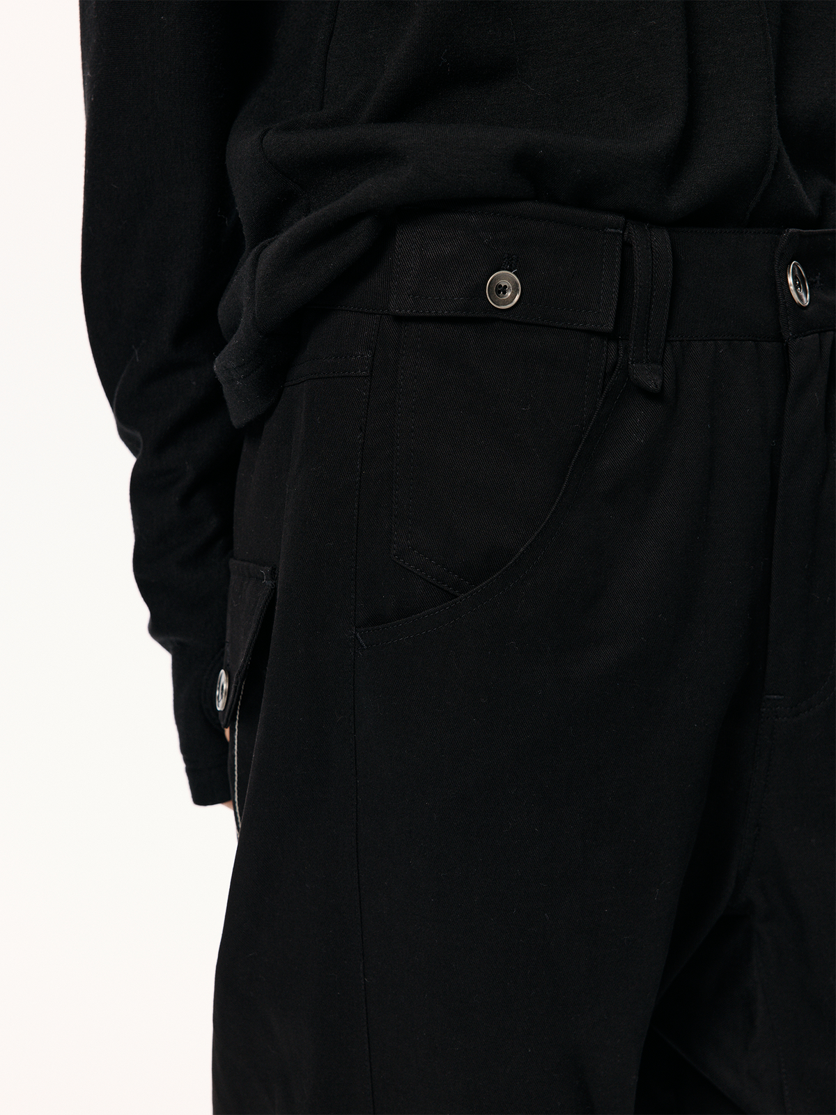 KREATE Spiral-Cut Straight-Leg Trousers