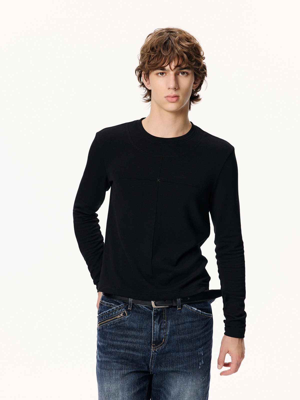 KREATE Cross Slim Long-Sleeve Tee