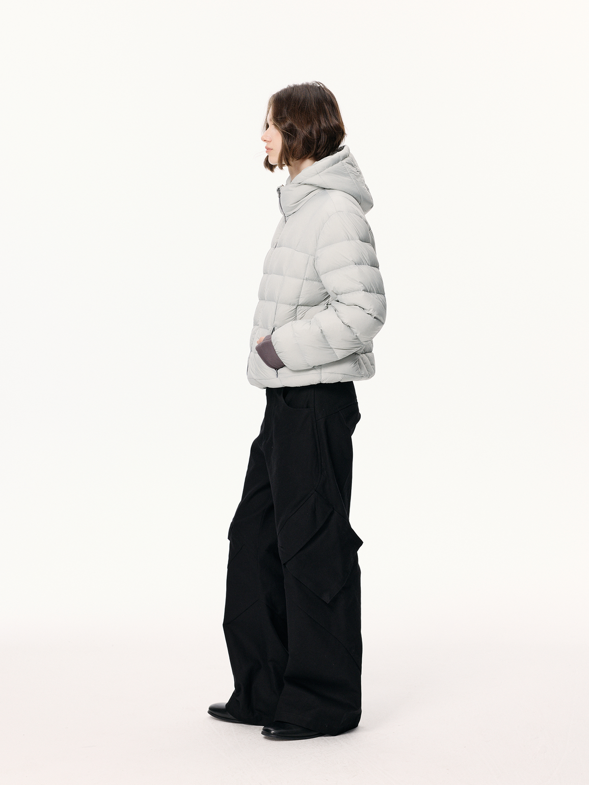 KREATE Detachable Hooded Puffer Jacket