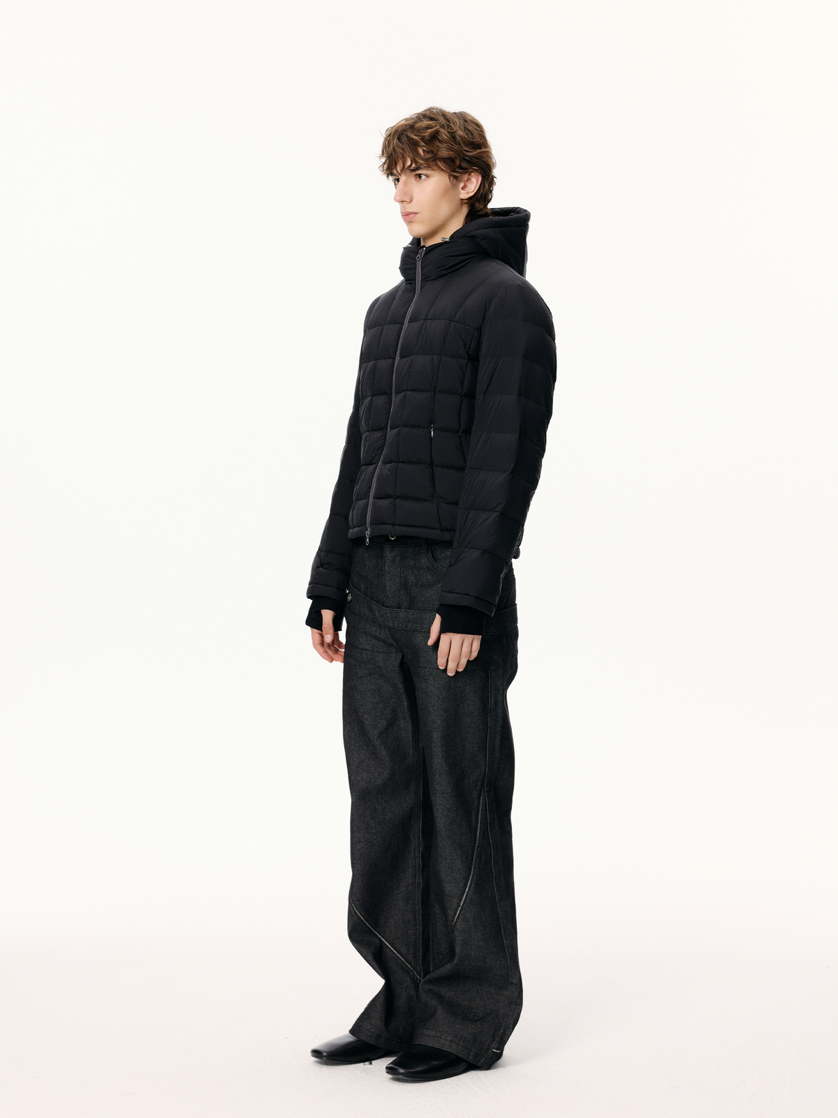 KREATE Detachable Hooded Puffer Jacket