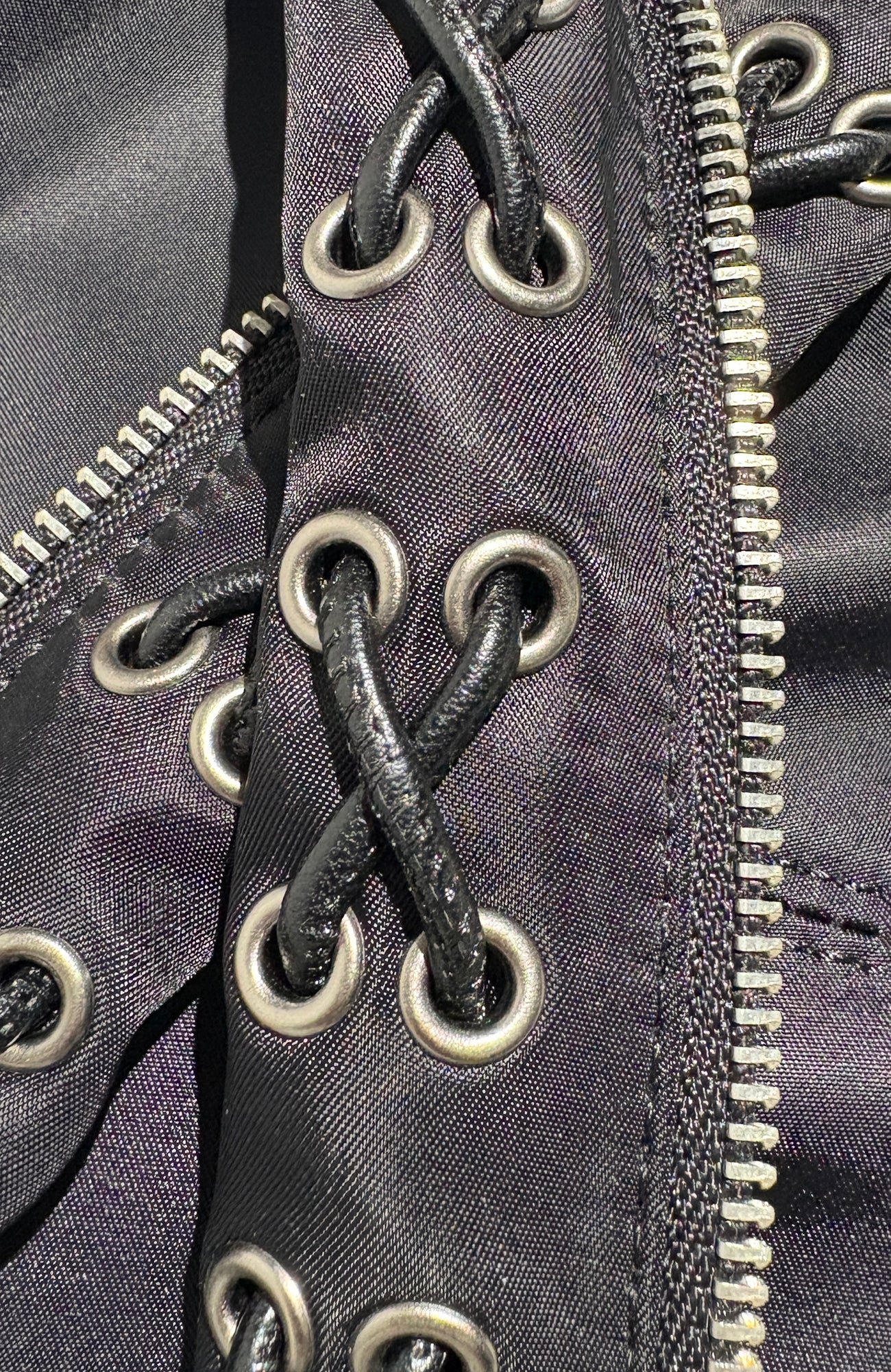 PCCVISION x GMK Perforated Strapped Nylon Backpack