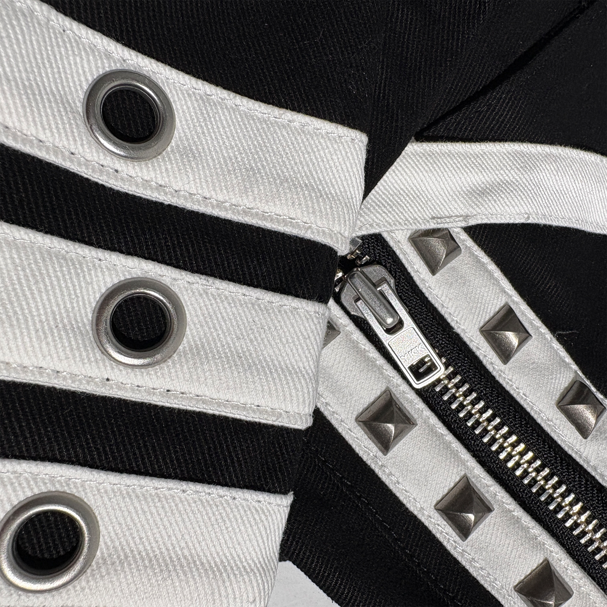 PCCVISION Studded Embroidered Baggy Pants, premium urban and streetwear designers apparel on PROJECTISR.com, PCCVISION
