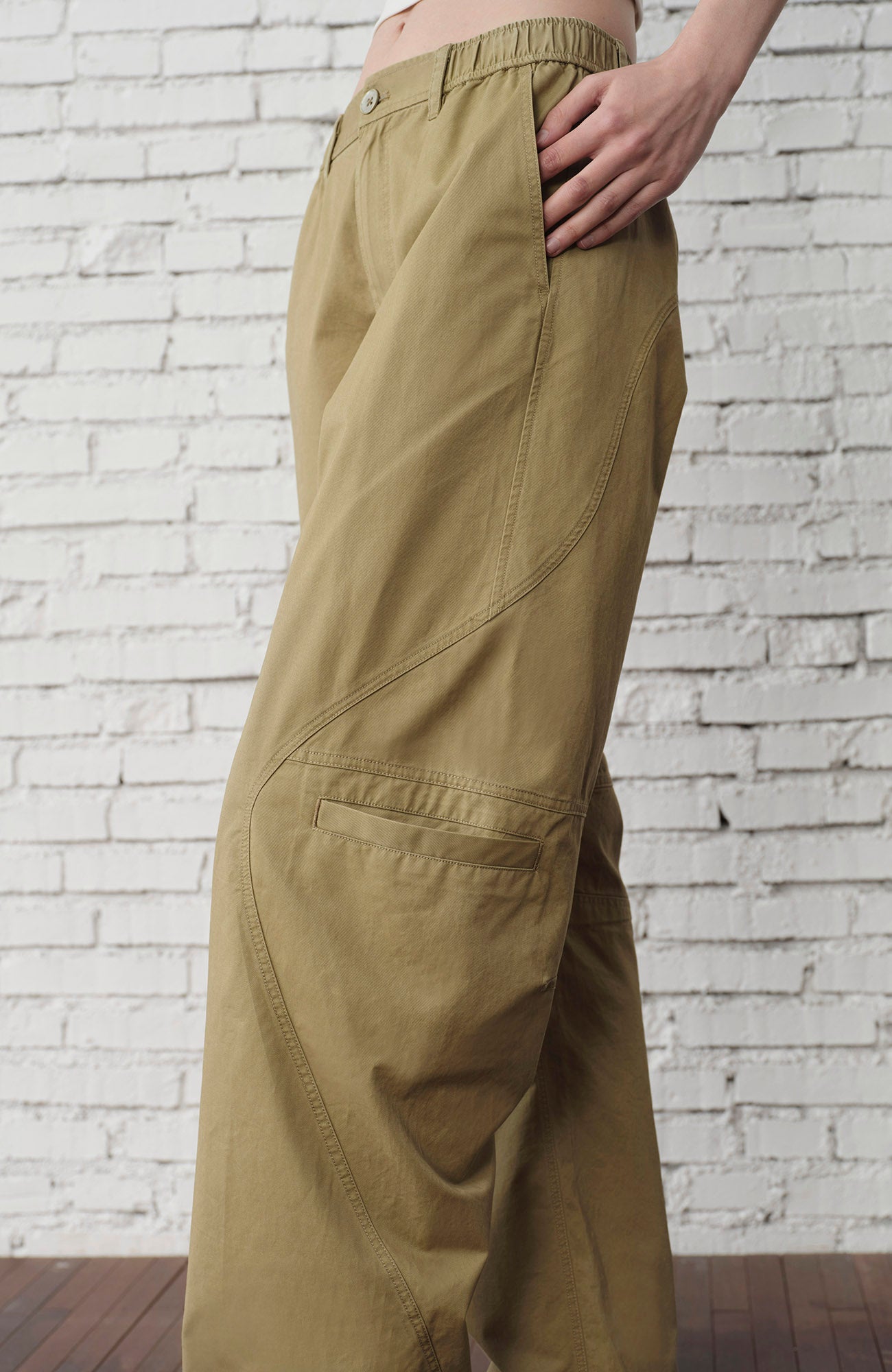 ORGANIC Curved-Seam Workwear Jeans, premium urban and streetwear designers apparel on PROJECTISR.com, ORGANIC EMOTION