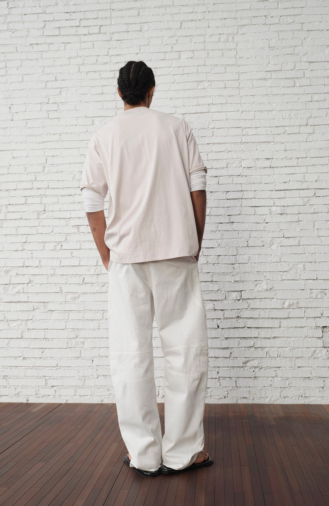 ORGANIC Curved-Seam Workwear Jeans, premium urban and streetwear designers apparel on PROJECTISR.com, ORGANIC EMOTION