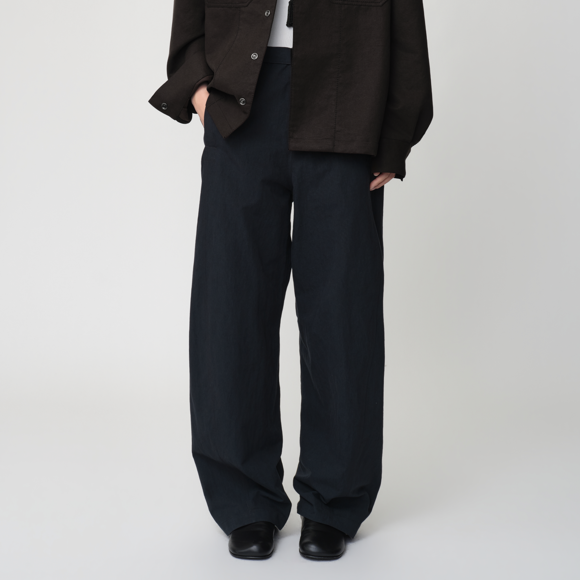 OPICLOTH Essential Adjustable Straight-Leg Trousers, premium urban and streetwear designers apparel on PROJECTISR.com, OPICLOTH