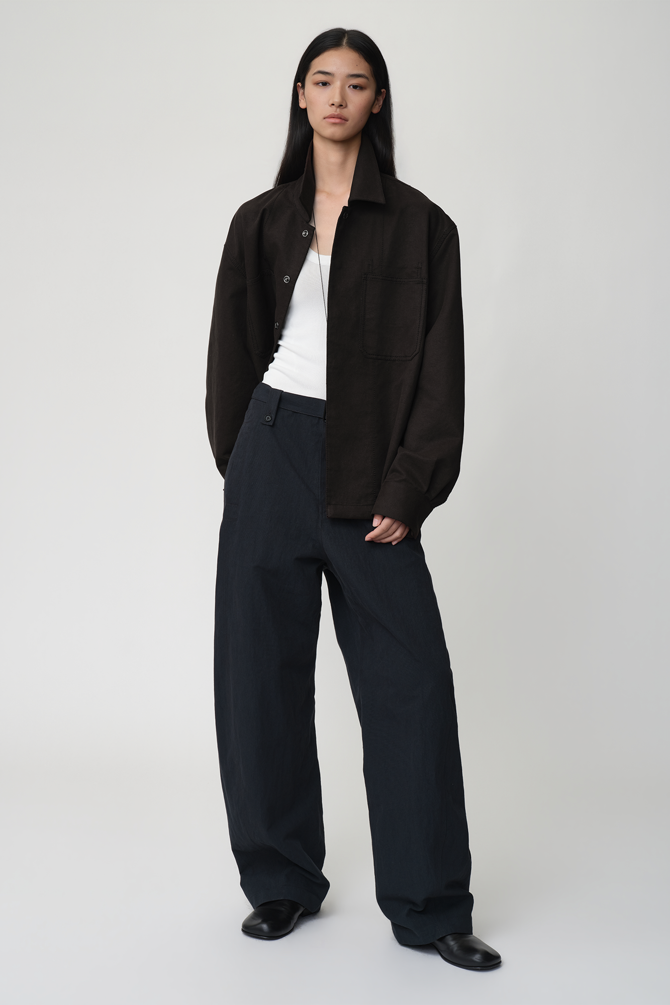 OPICLOTH Essential Adjustable Straight-Leg Trousers, premium urban and streetwear designers apparel on PROJECTISR.com, OPICLOTH