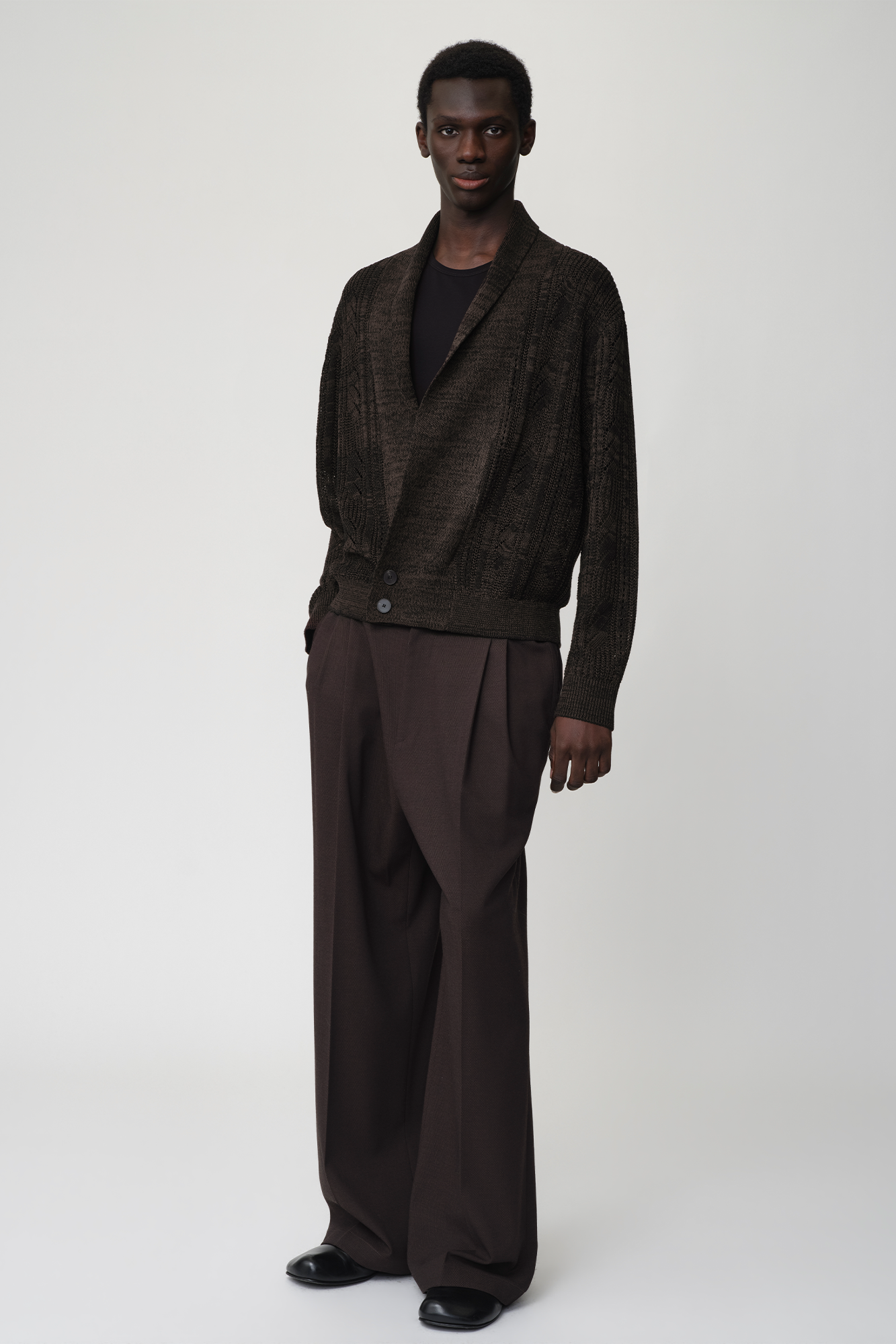OPICLOTH Slouchy Open-Knit Cardigan, premium urban and streetwear designers apparel on PROJECTISR.com, DND4DES