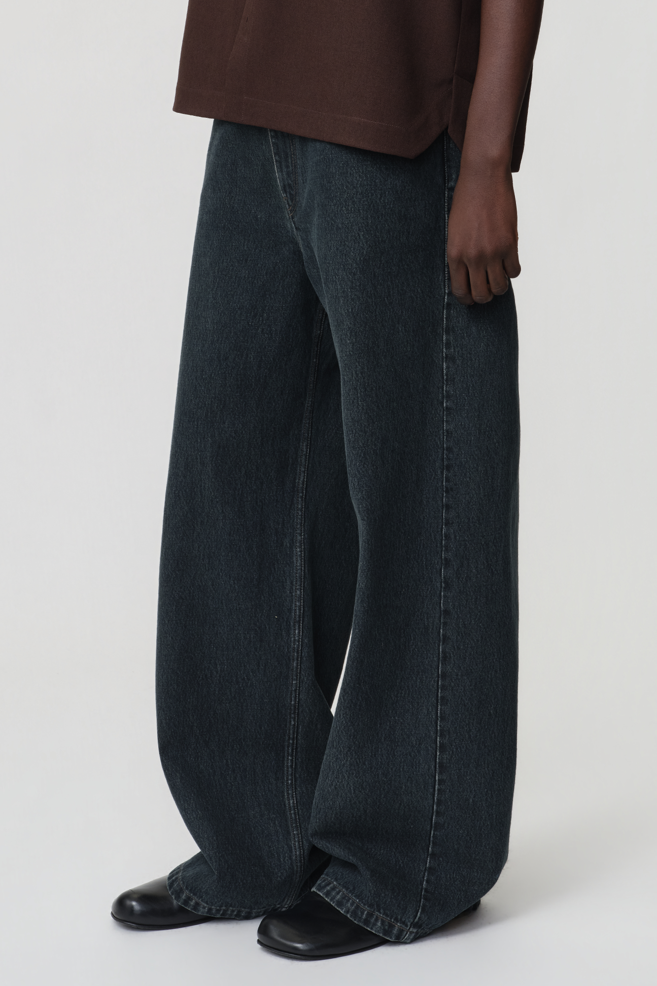 OPICLOTH Retro Washed Straight-Leg Jeans, premium urban and streetwear designers apparel on PROJECTISR.com, OPICLOTH