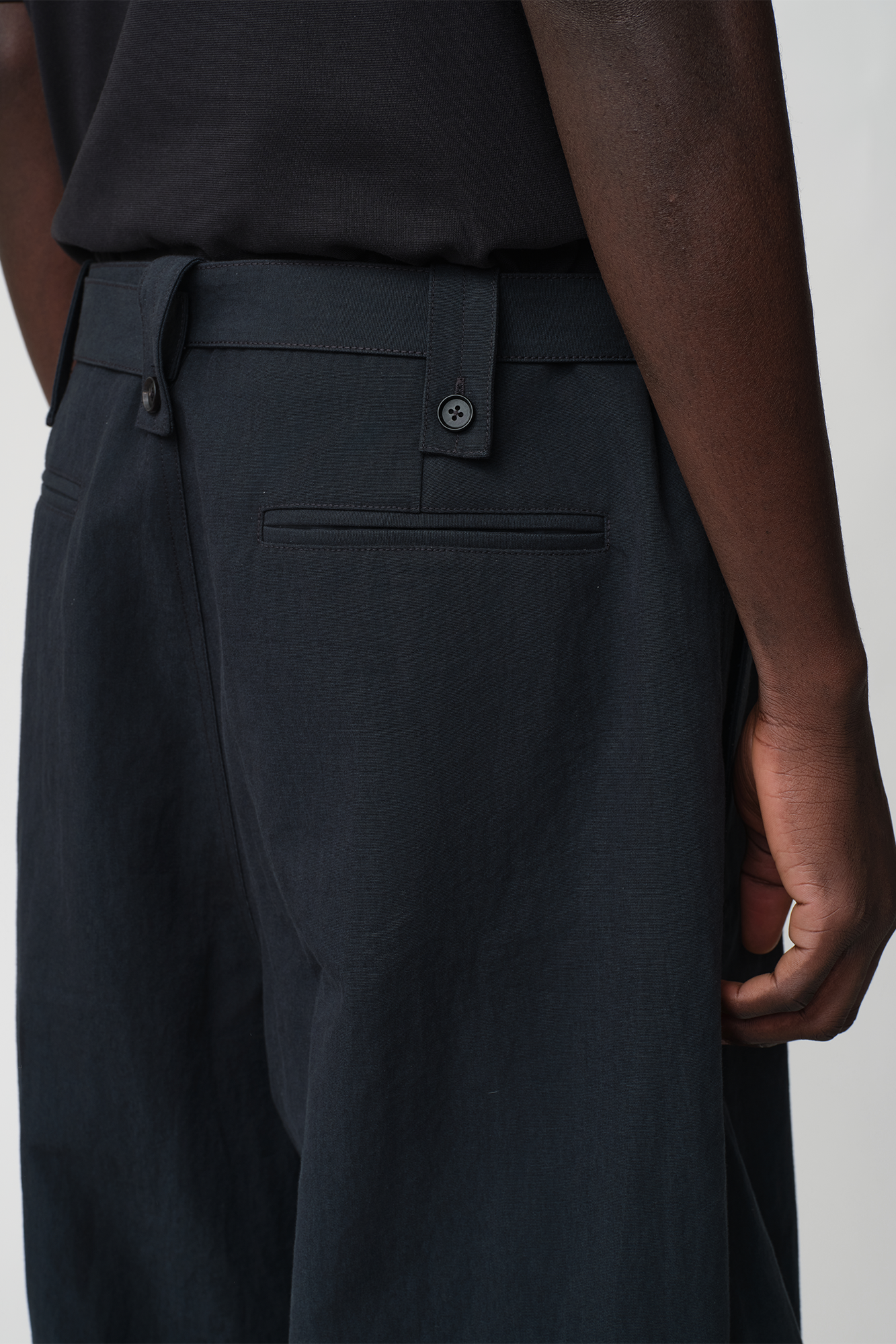OPICLOTH Essential Adjustable Straight-Leg Trousers, premium urban and streetwear designers apparel on PROJECTISR.com, OPICLOTH