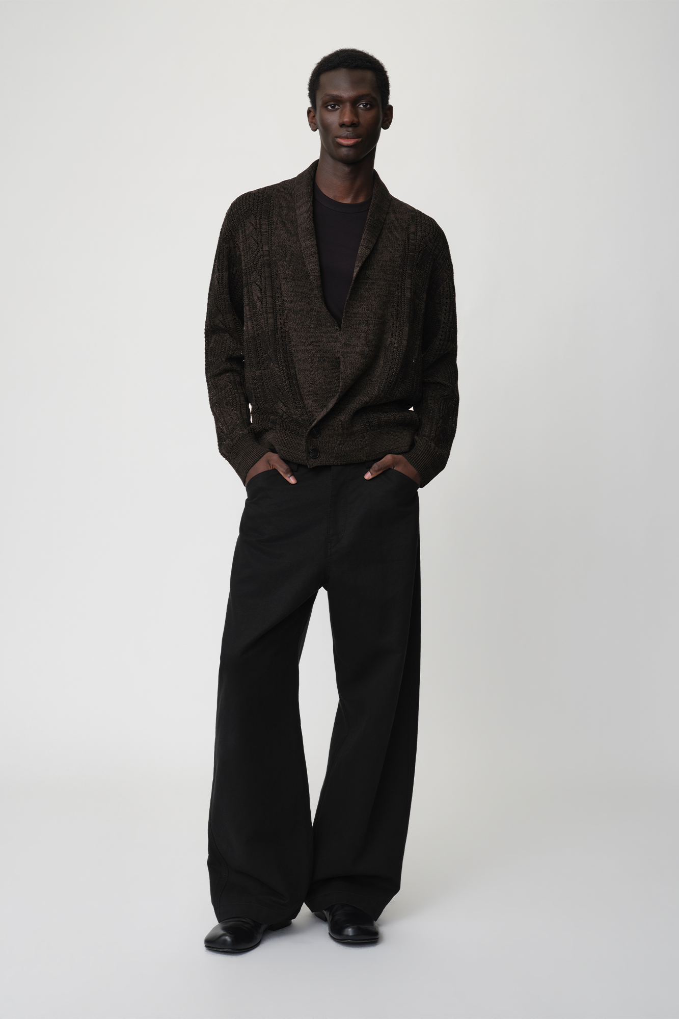 OPICLOTH Slouchy Open-Knit Cardigan, premium urban and streetwear designers apparel on PROJECTISR.com, DND4DES