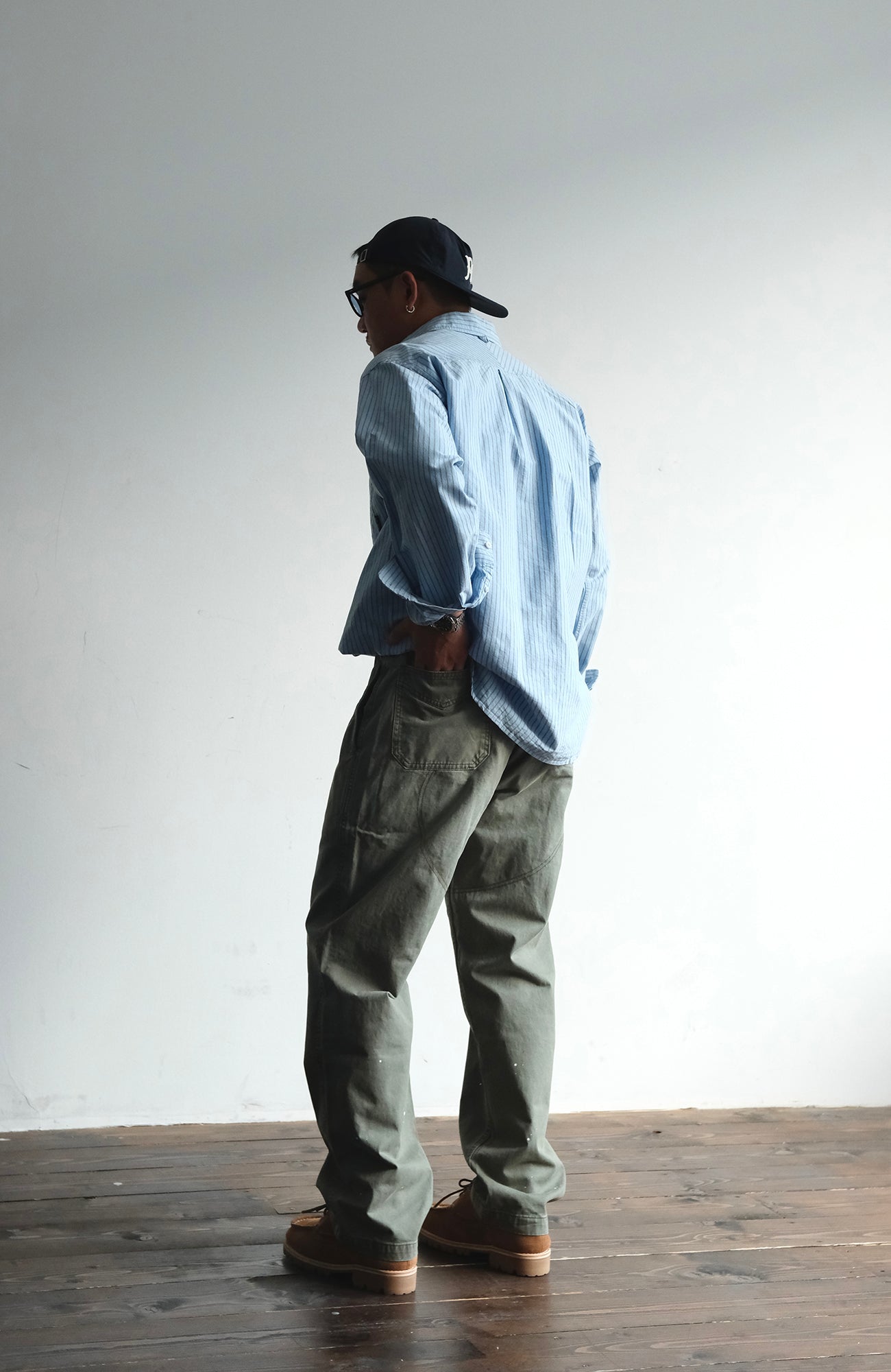 NEIGBORL Washed Paint Splatter Cargo Pants, premium urban and streetwear designers apparel on PROJECTISR.com, NEIGBORL