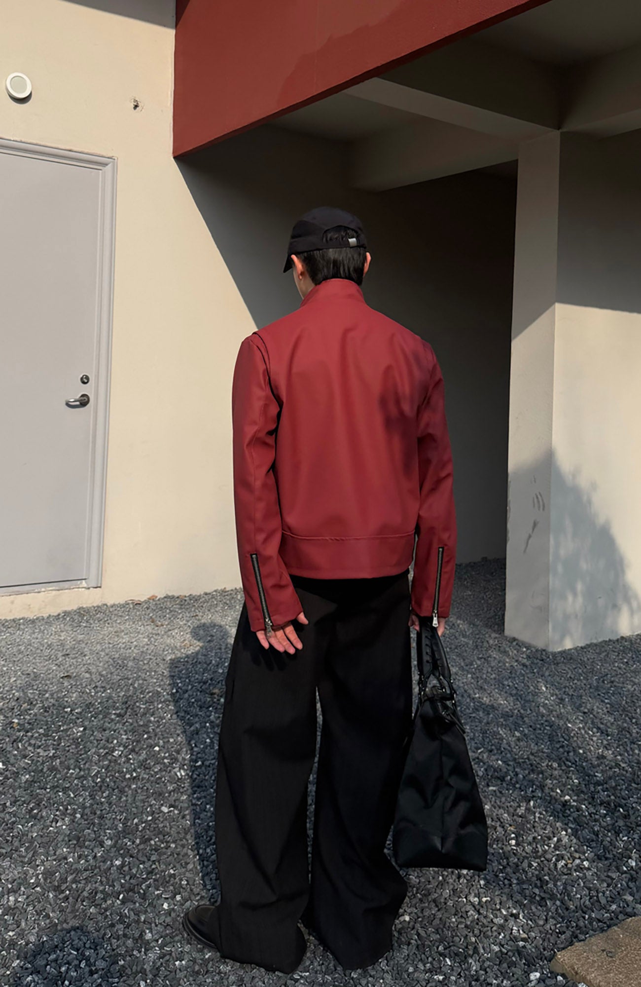 CATSSTAC Harrington PU Jacket, premium urban and streetwear designers apparel on PROJECTISR.com, CATSSTAC
