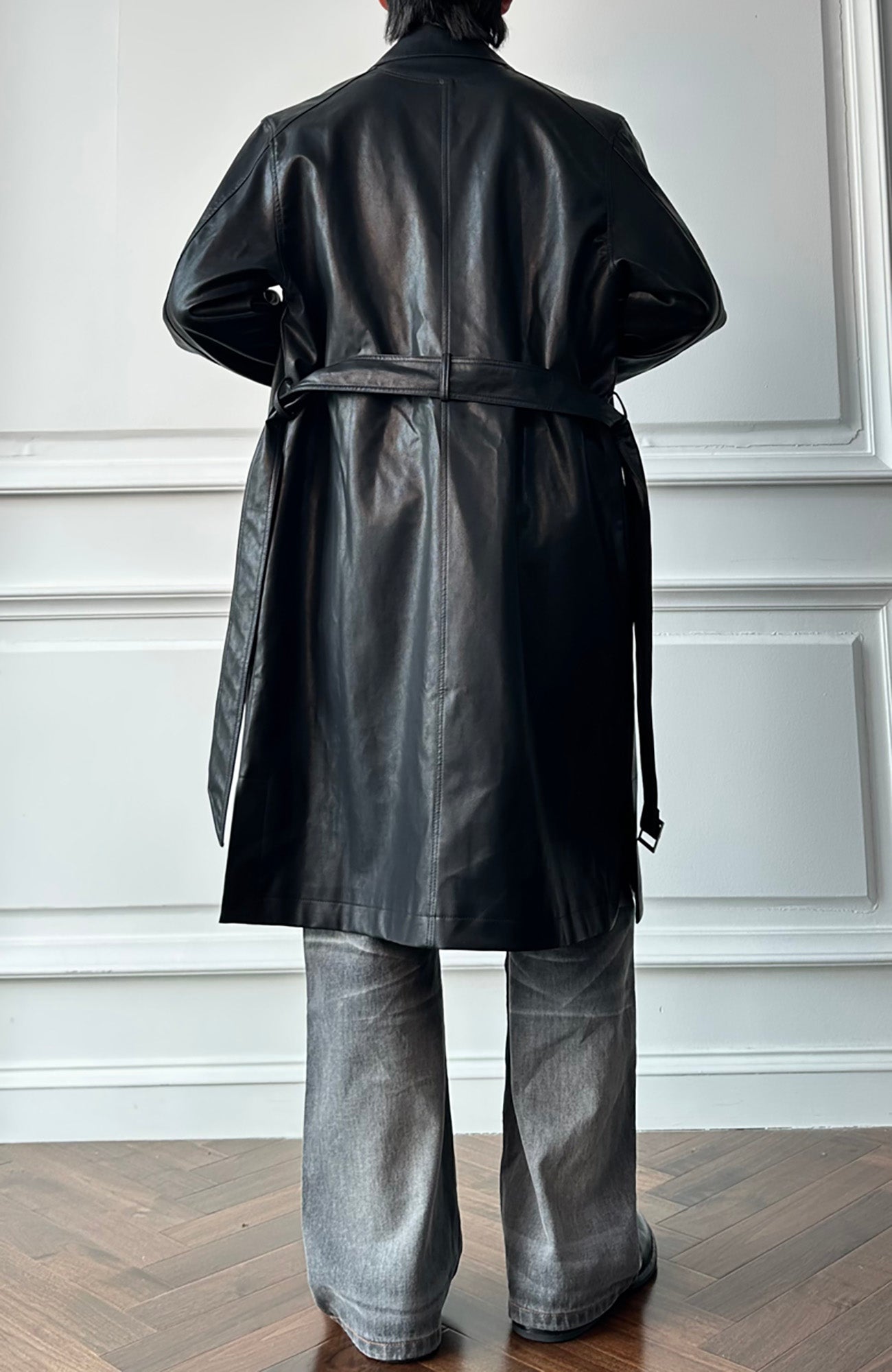 CATSSTAC Nightwalker PU Trench Coat, premium urban and streetwear designers apparel on PROJECTISR.com, CATSSTAC