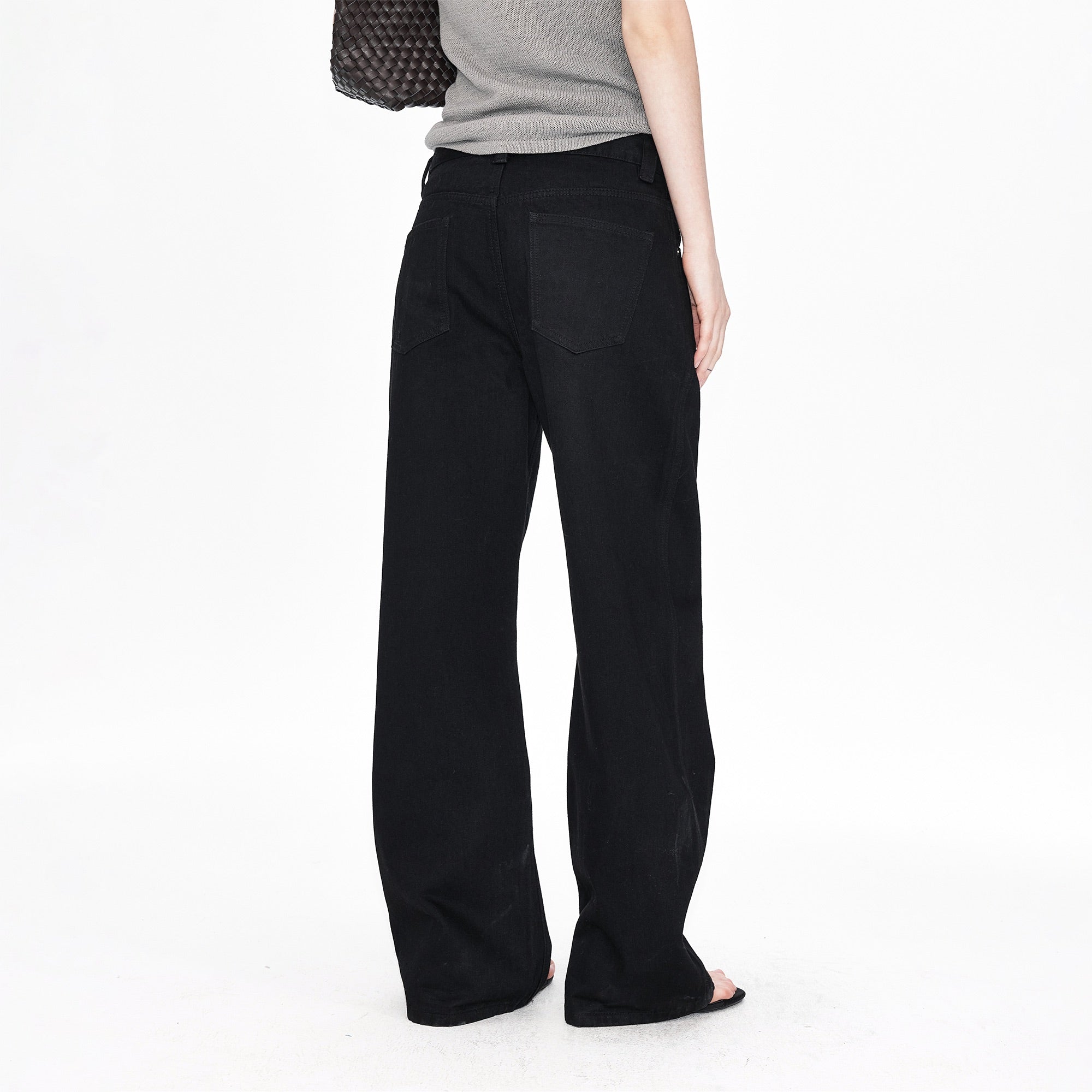 LABELROOM Washed Straight-Fit Jeans, premium urban and streetwear designers apparel on PROJECTISR.com, LABELROOM