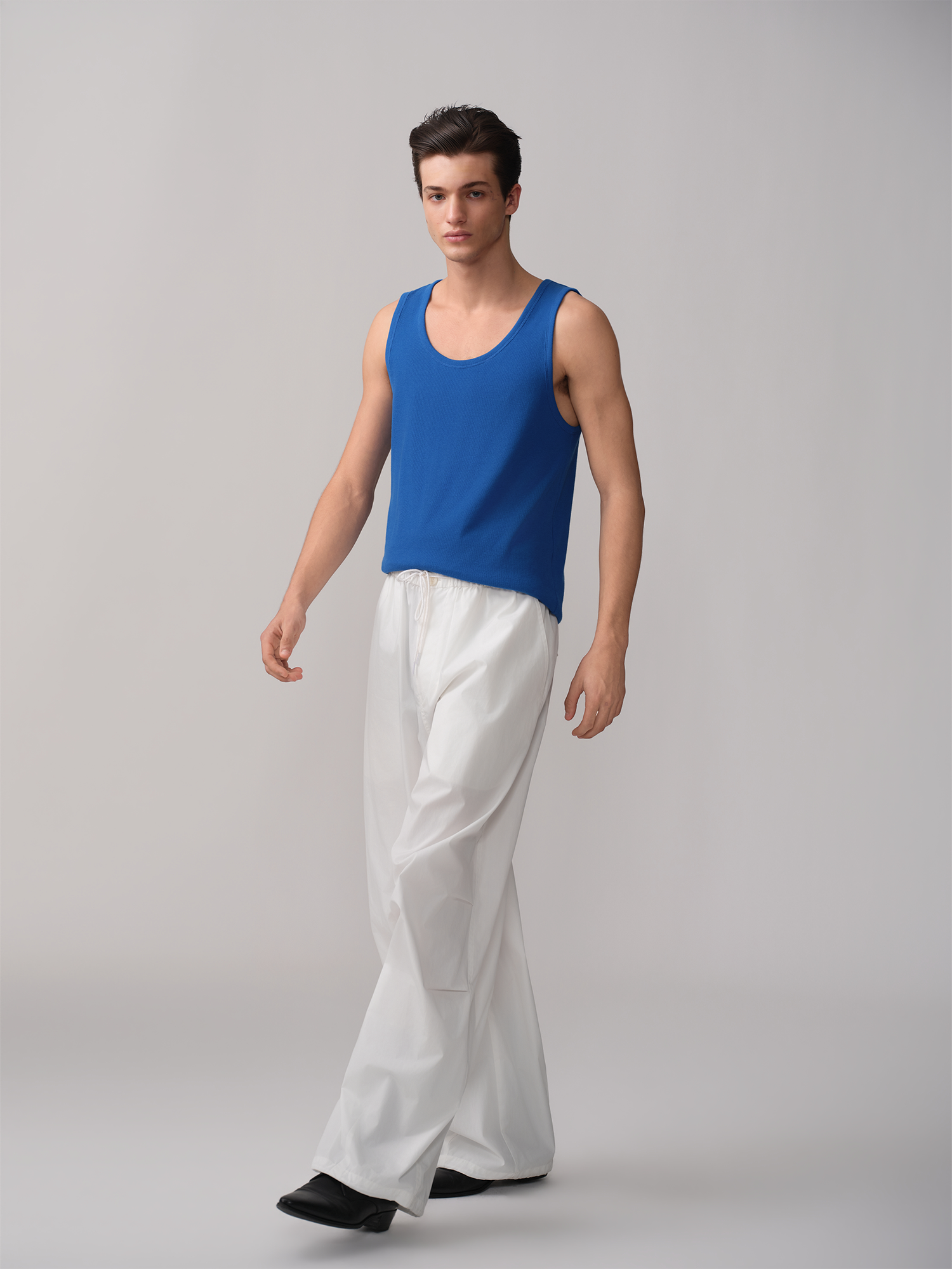 OPICLOTH Pleated Drawstring Parachute Pants, premium urban and streetwear designers apparel on PROJECTISR.com, OPICLOTH