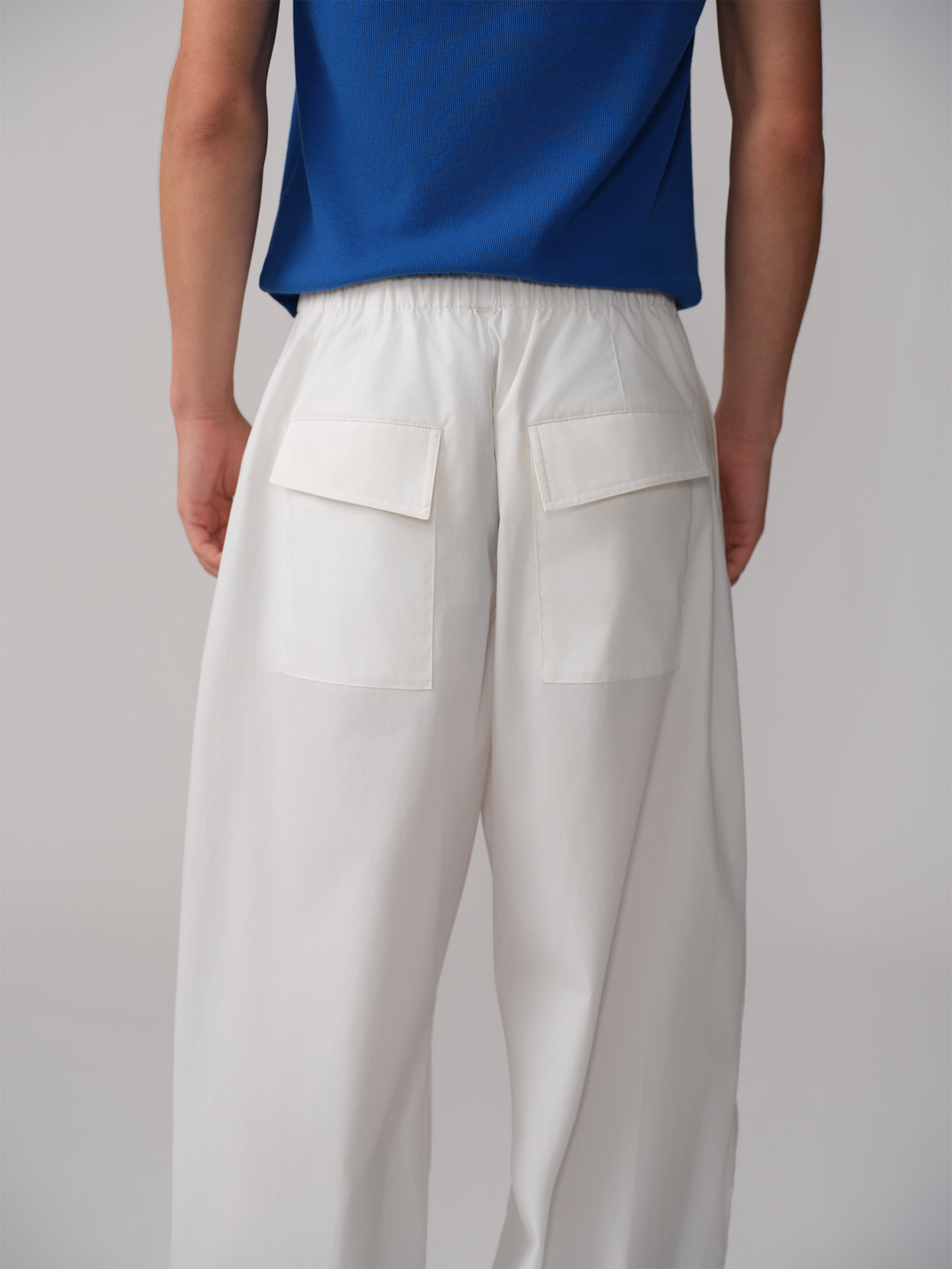 OPICLOTH Pleated Drawstring Parachute Pants, premium urban and streetwear designers apparel on PROJECTISR.com, OPICLOTH