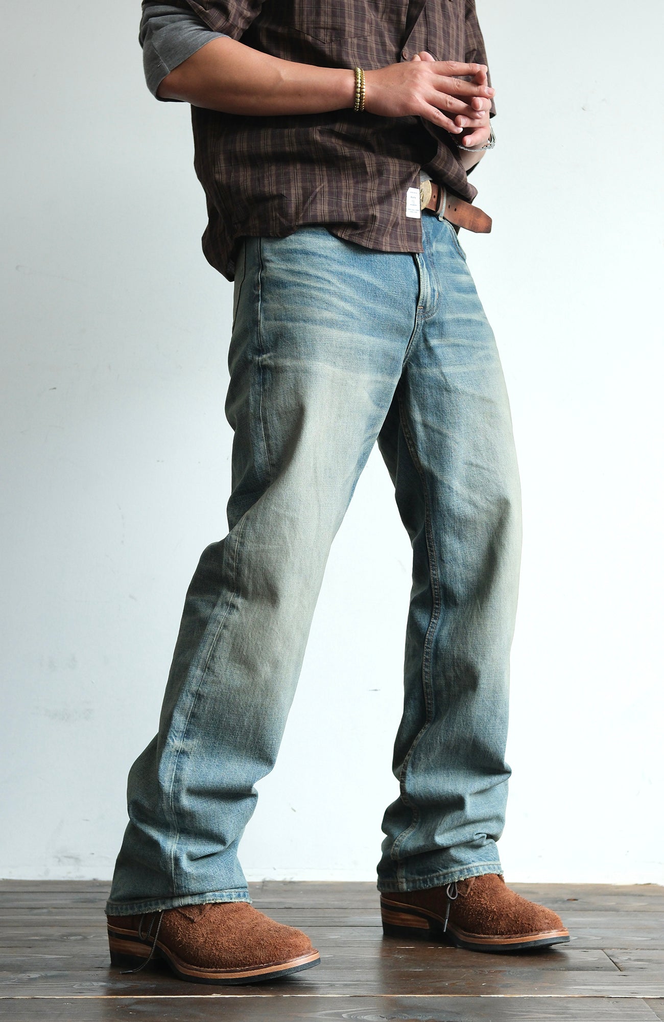 NEIGBORL Heavyweight Straight-Leg Jeans, premium urban and streetwear designers apparel on PROJECTISR.com, NEIGBORL