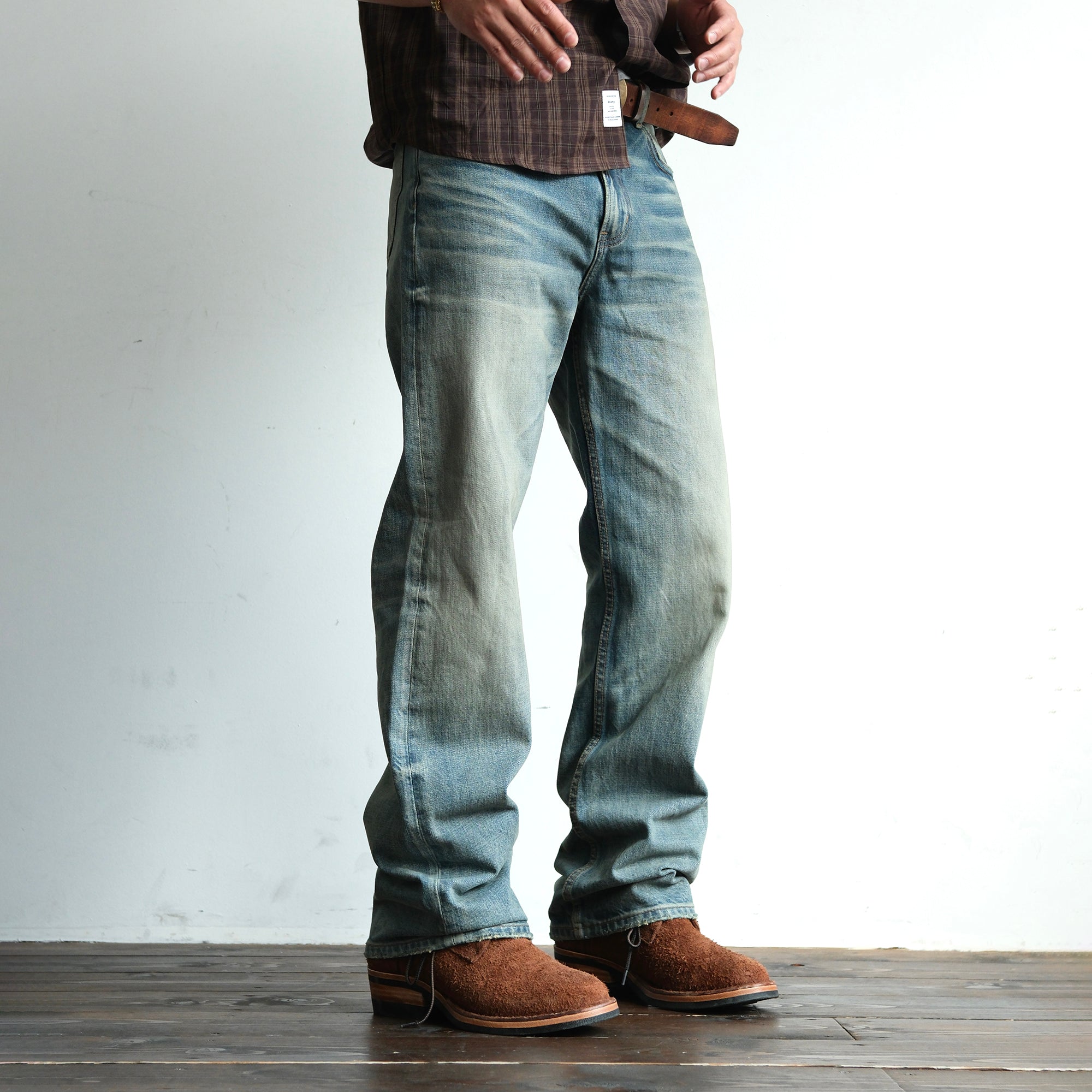 NEIGBORL Heavyweight Straight-Leg Jeans, premium urban and streetwear designers apparel on PROJECTISR.com, NEIGBORL