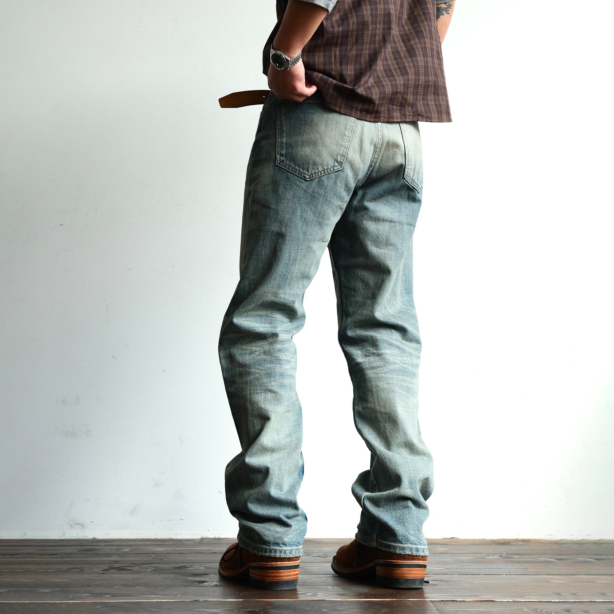 NEIGBORL Heavyweight Straight-Leg Jeans, premium urban and streetwear designers apparel on PROJECTISR.com, NEIGBORL