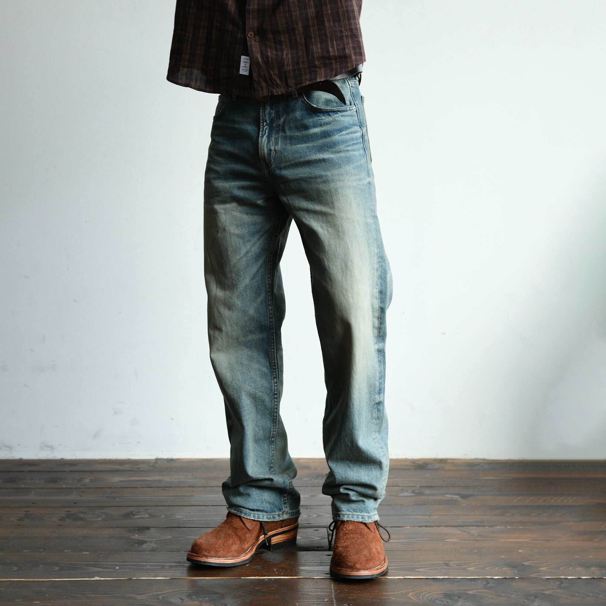 NEIGBORL Heavyweight Straight-Leg Jeans, premium urban and streetwear designers apparel on PROJECTISR.com, NEIGBORL