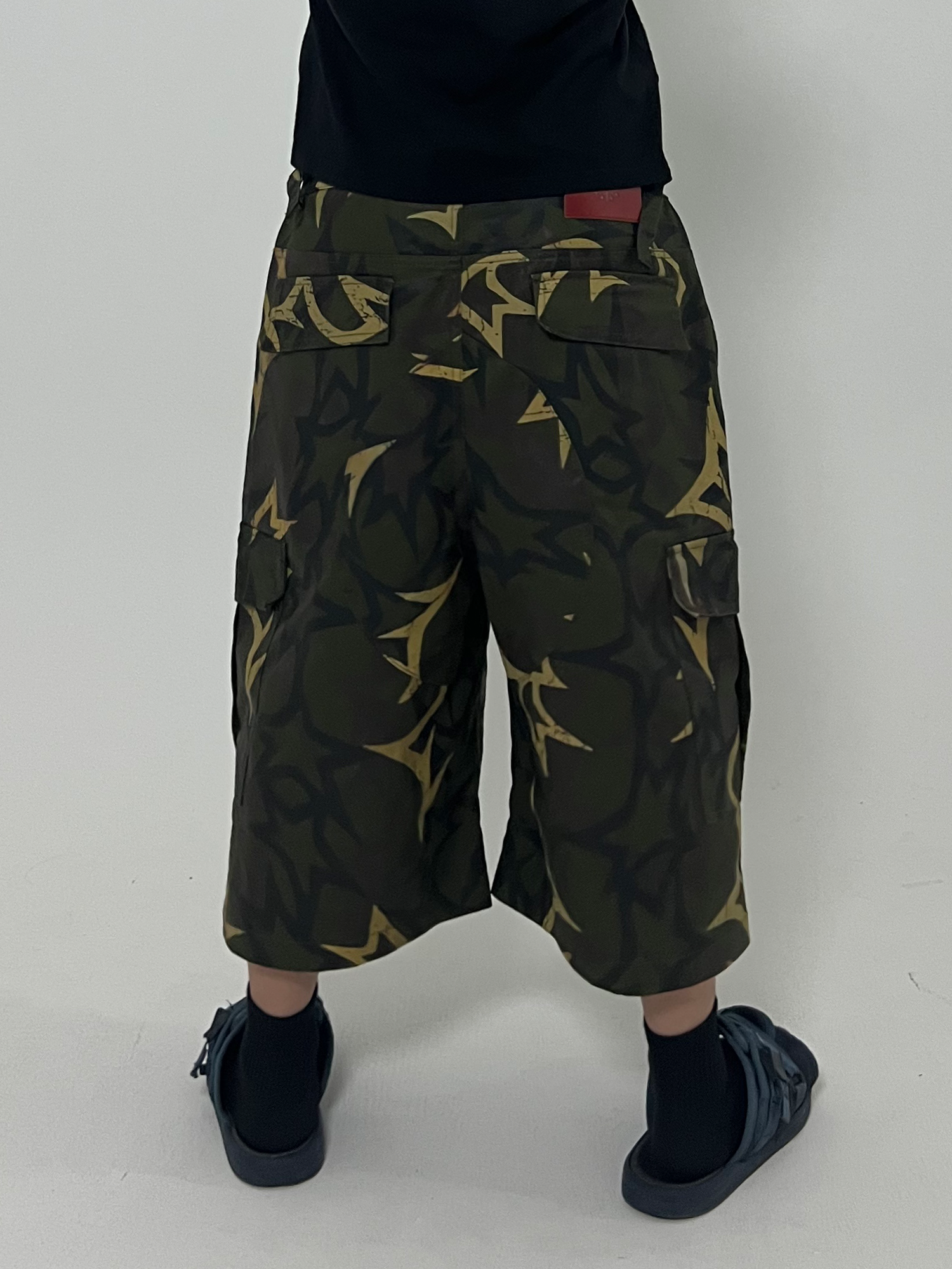 TECNINEGROUP Thorn Star Waxed Camo Shorts
