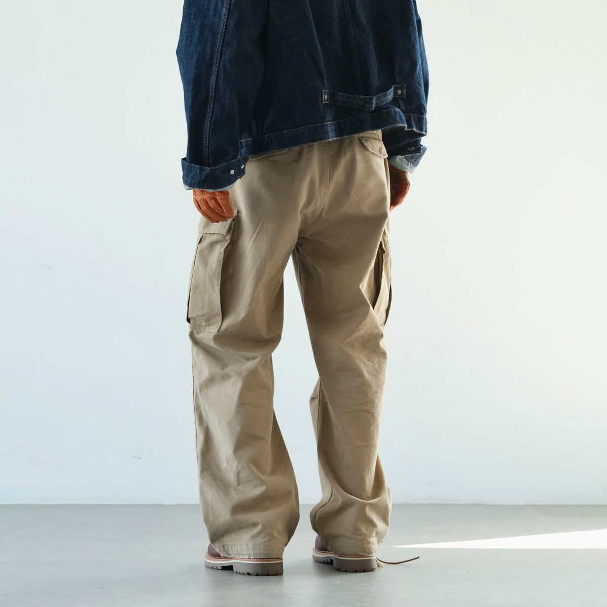NEIGBORL Retro Camo Multi-Pocket Straight-Leg Cargo Pants